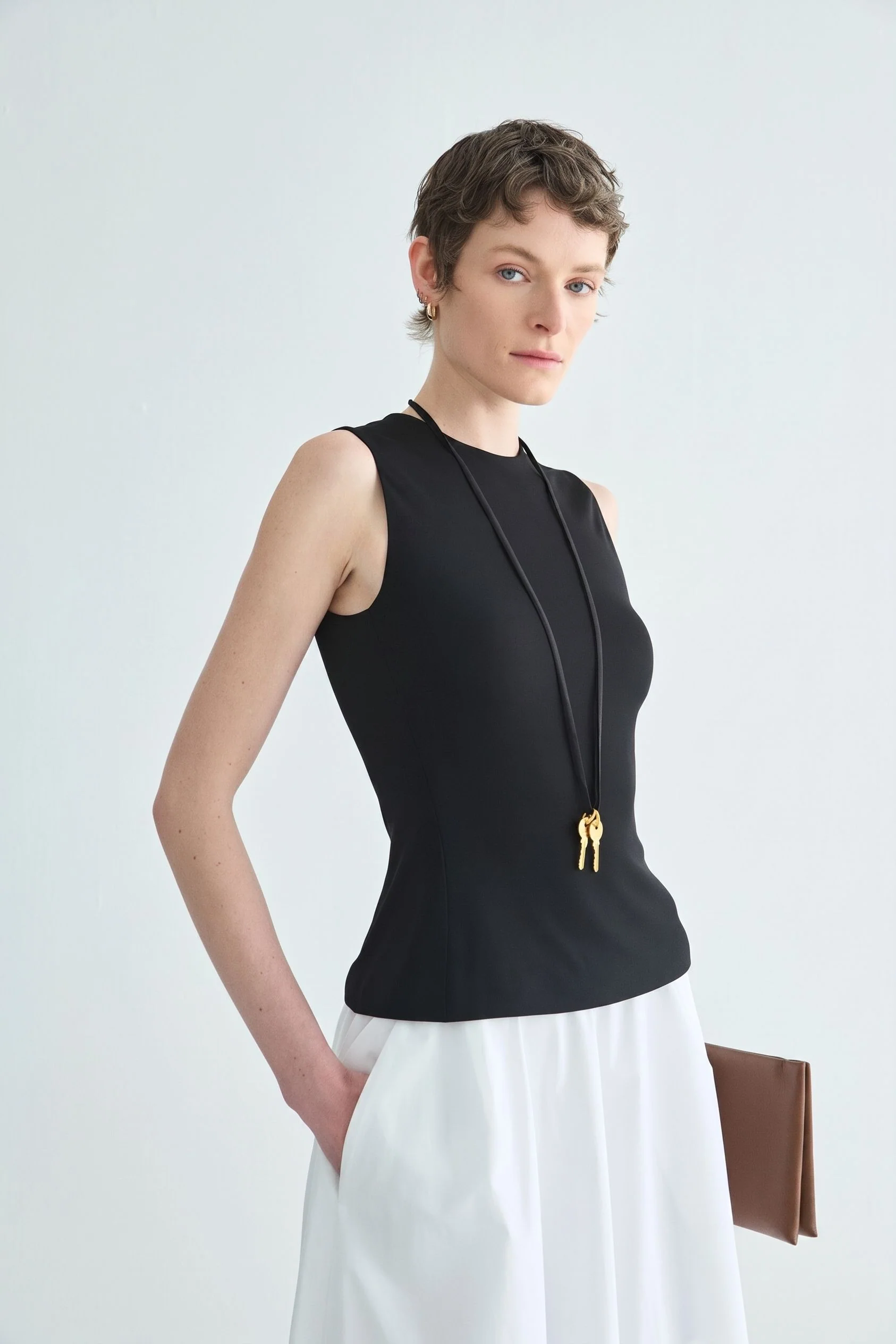 Sculpted Viscose Tank - Image 3