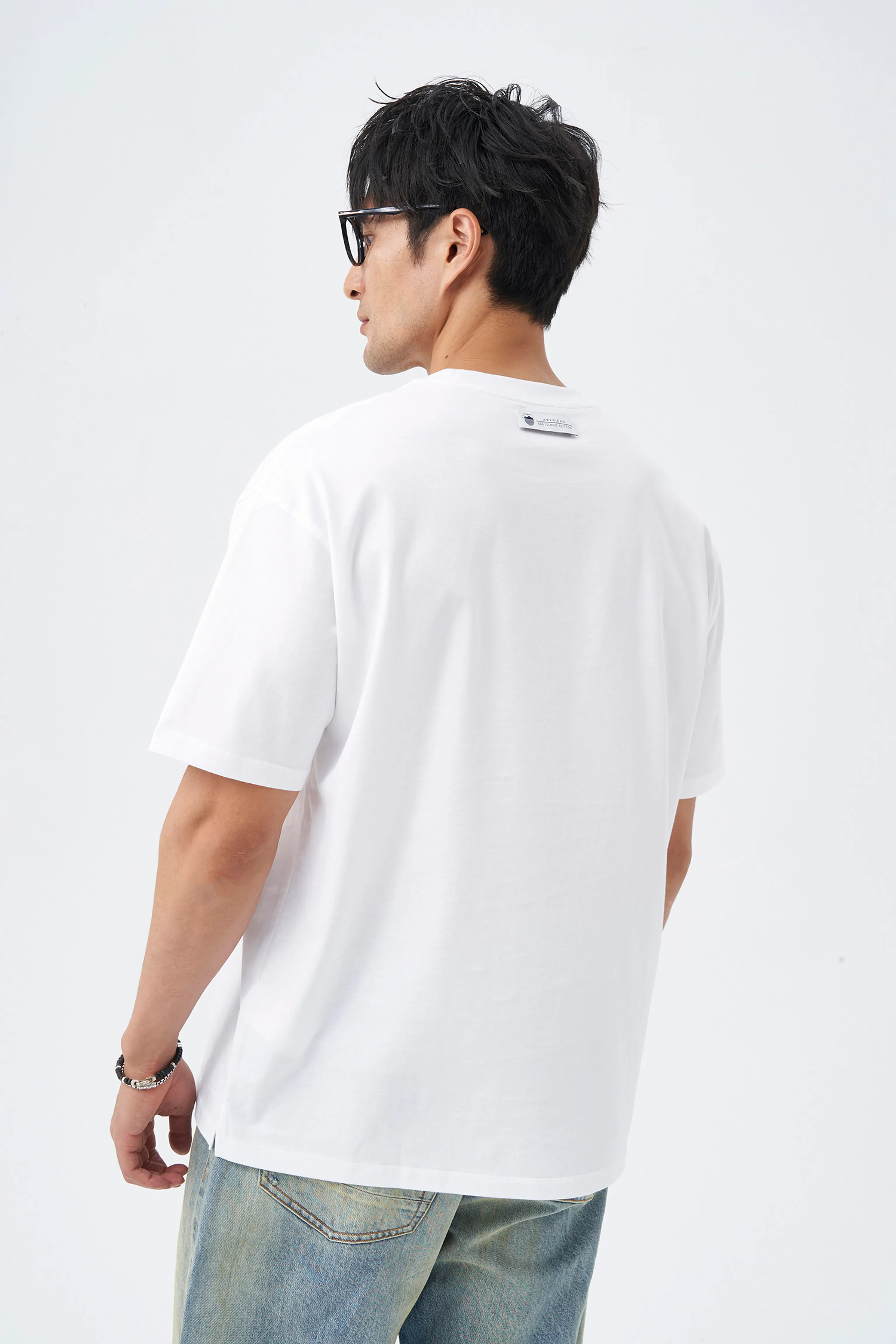 Sea Island Cotton Tee - Image 6