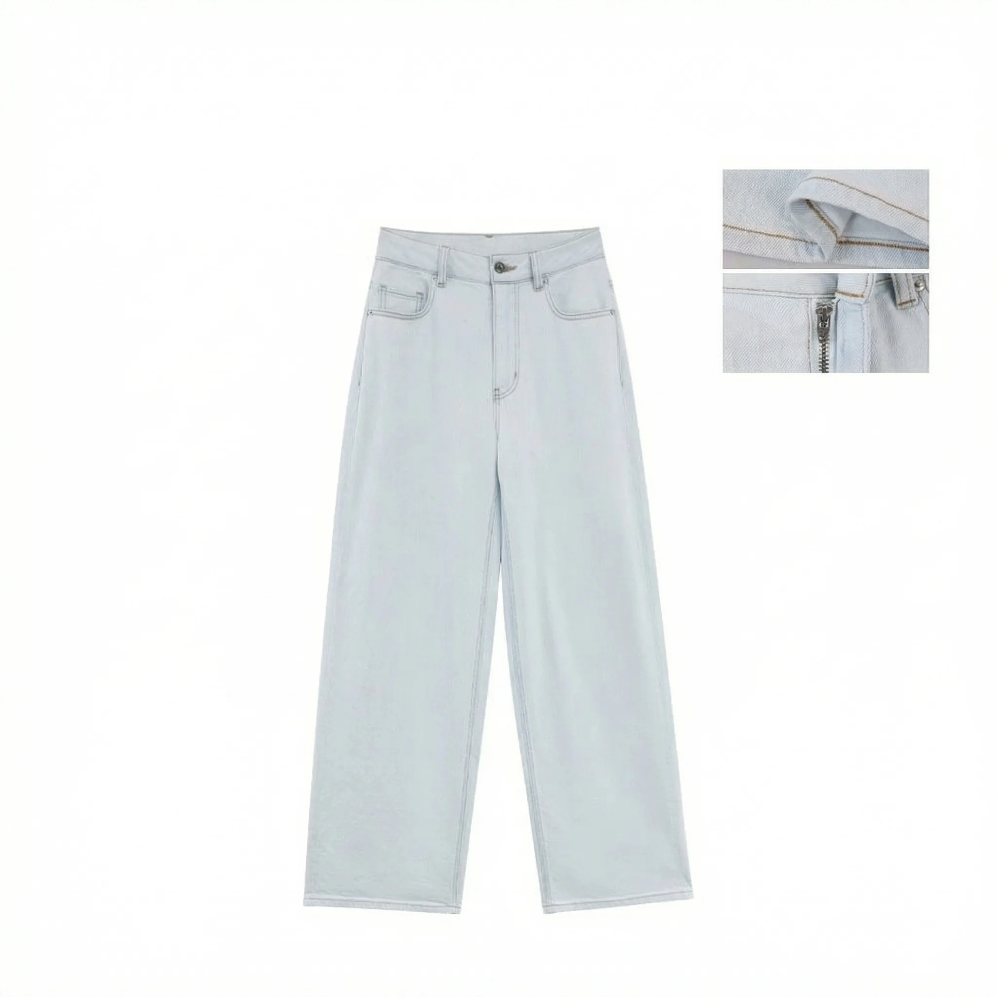 Sea Salt Straight Jeans - Image 6
