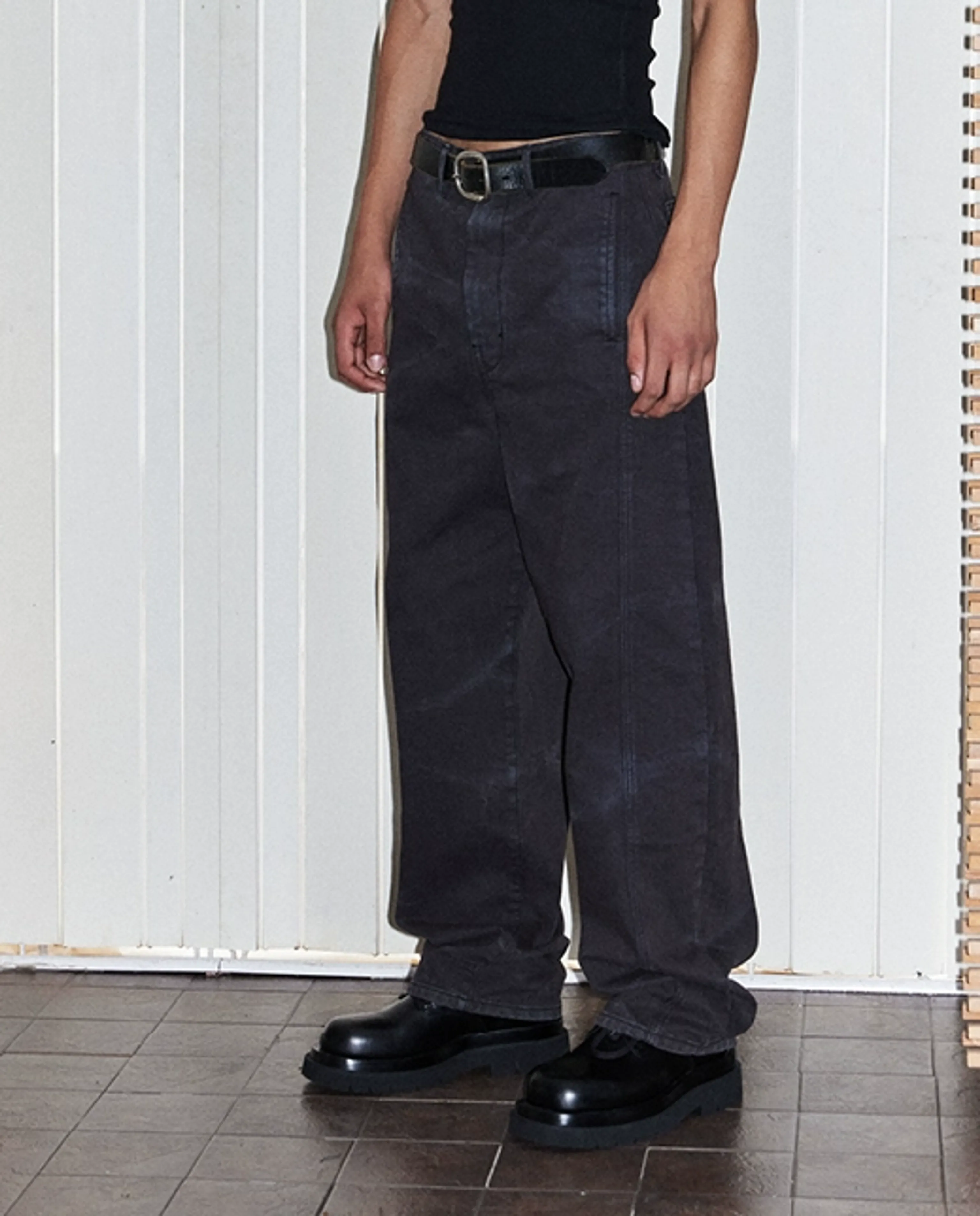 Sea Waves Twisted Jeans