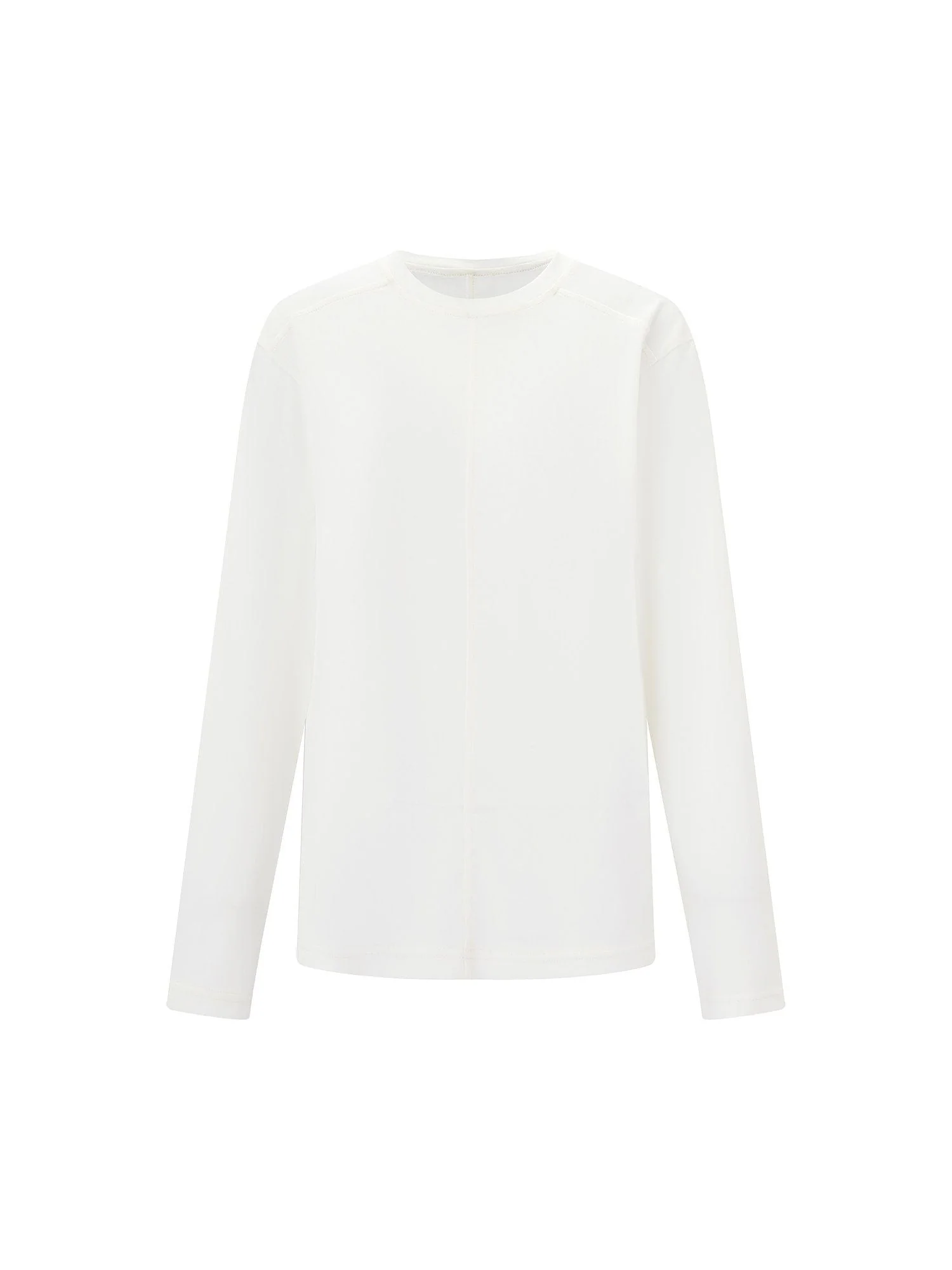 Seamed Crewneck Top