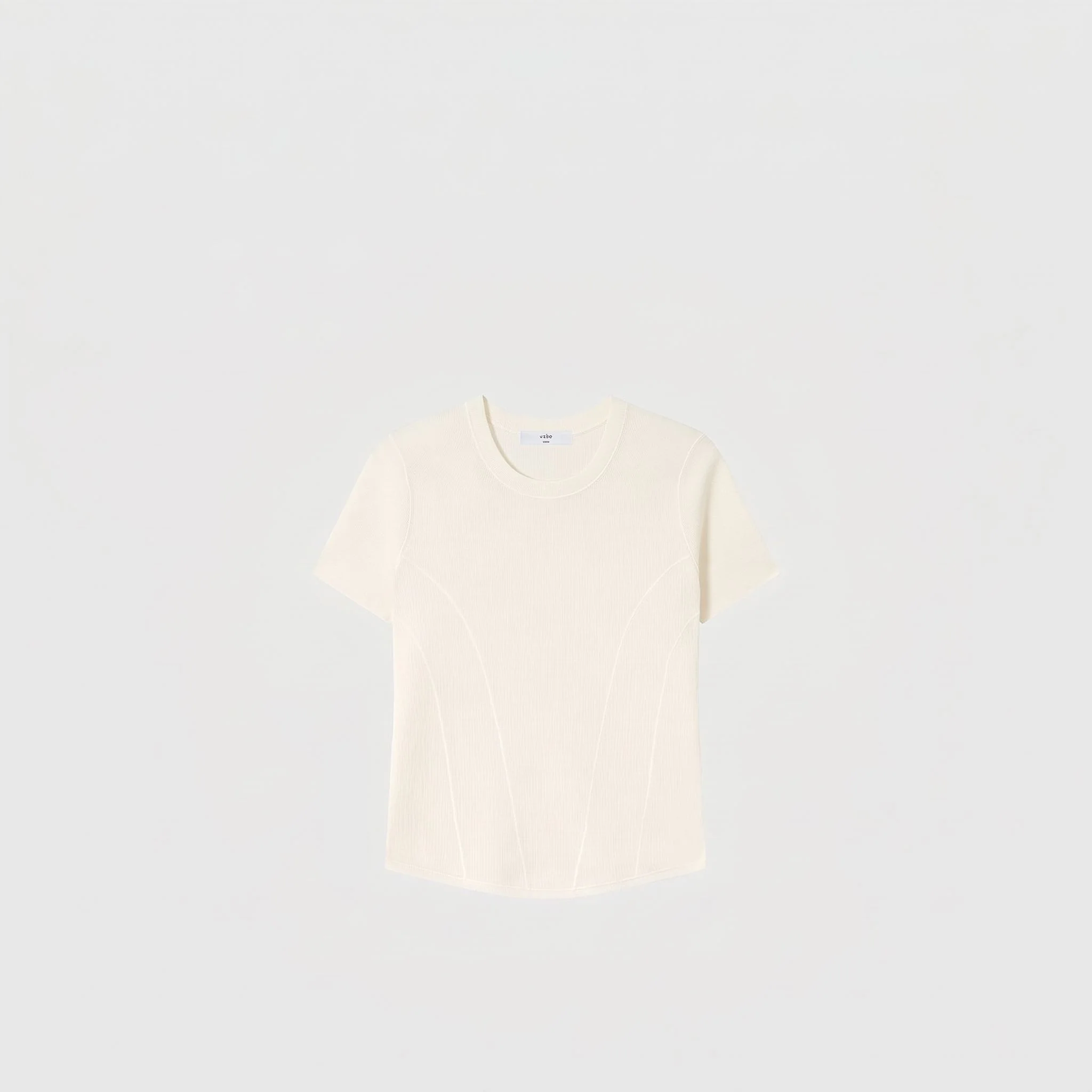 Seamed Knit Tee - Image 6
