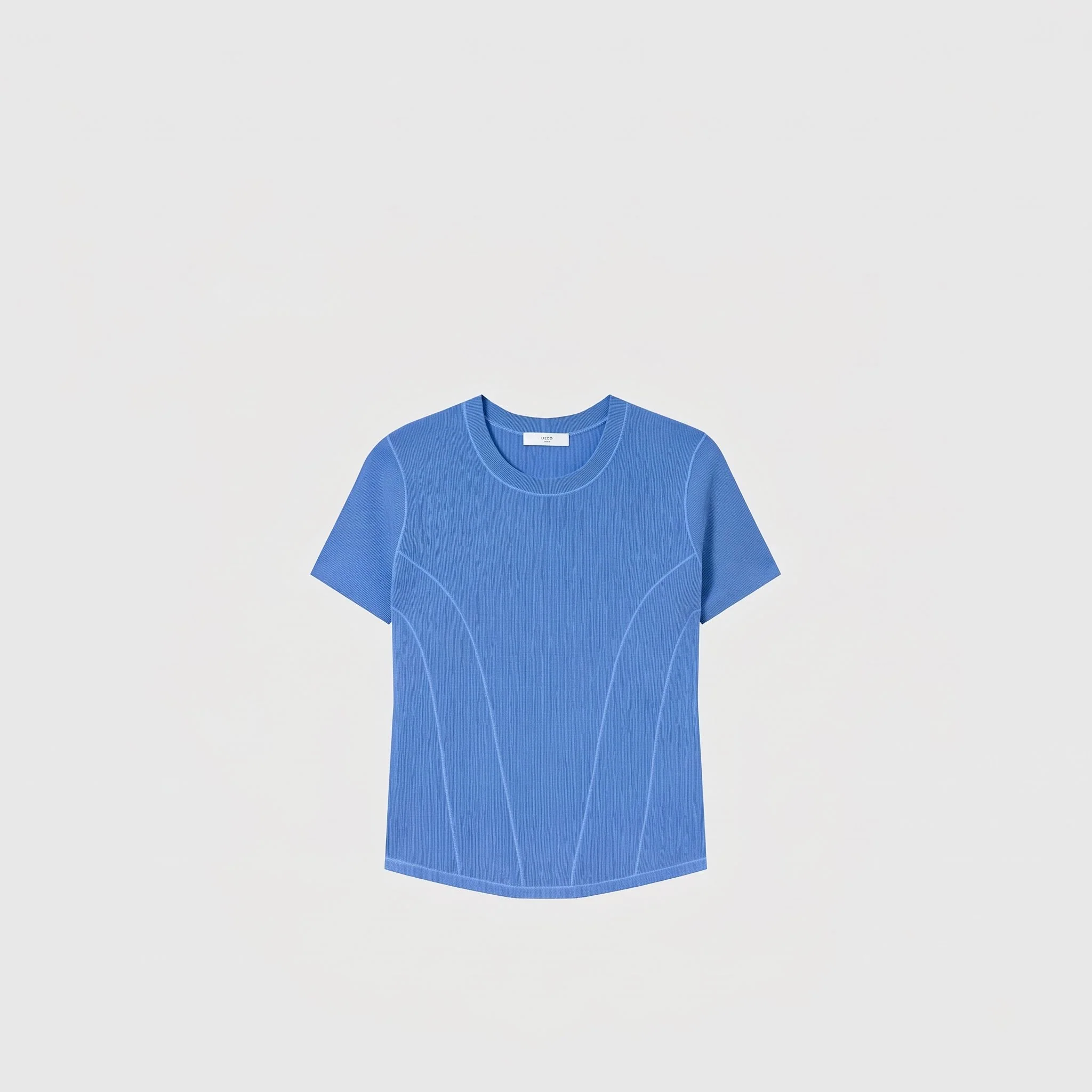 Seamed Knit Tee - Image 8