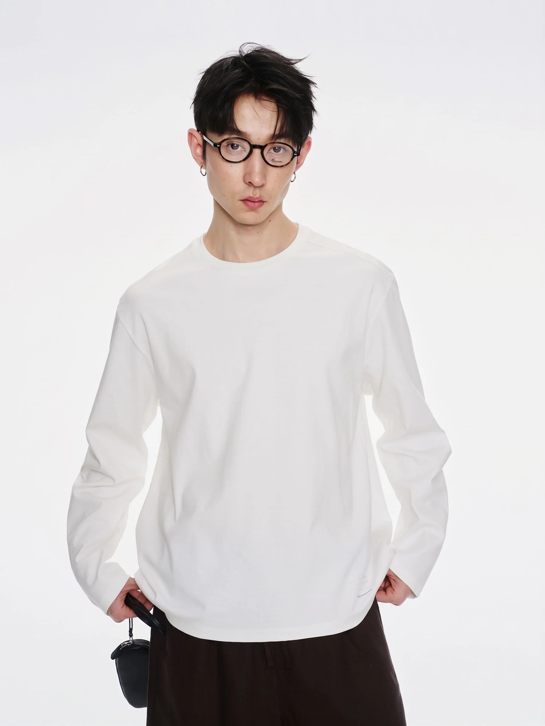 Seamed Long Sleeve Tee