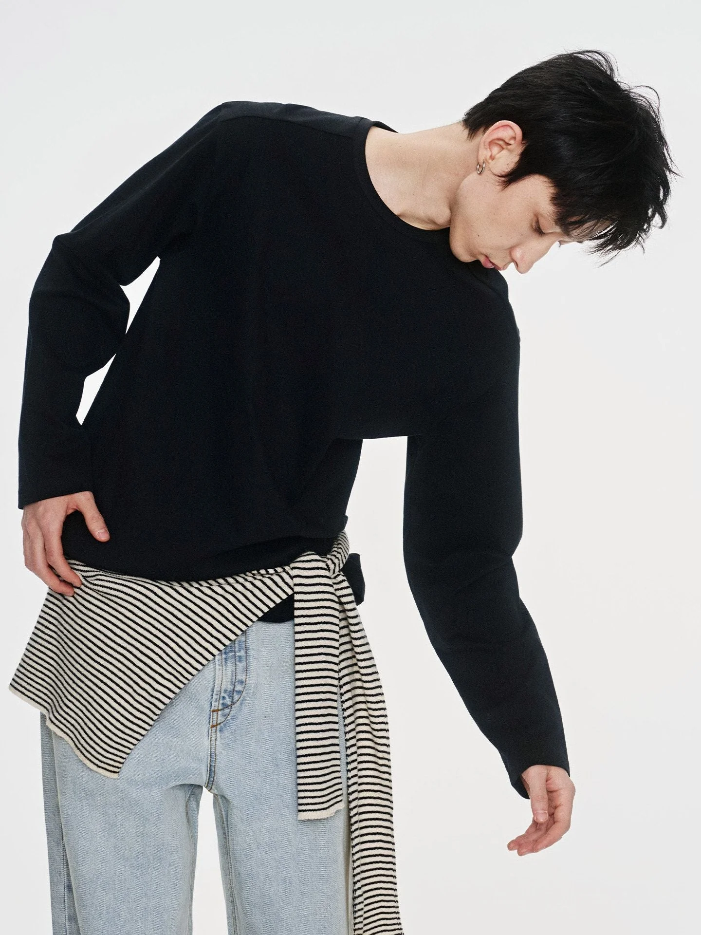 Seamed Long Sleeve Tee - Image 3