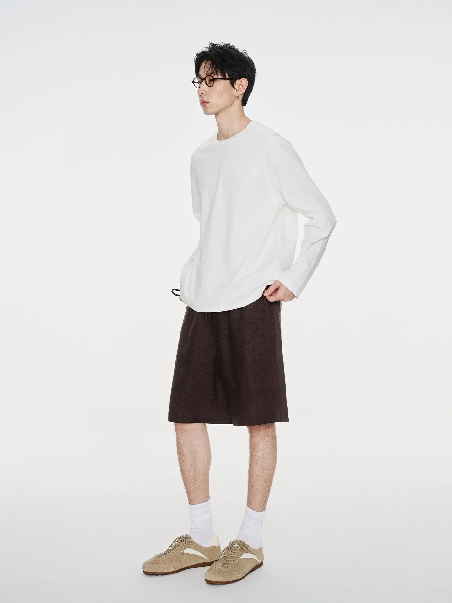 Seamed Long Sleeve Tee - Image 4