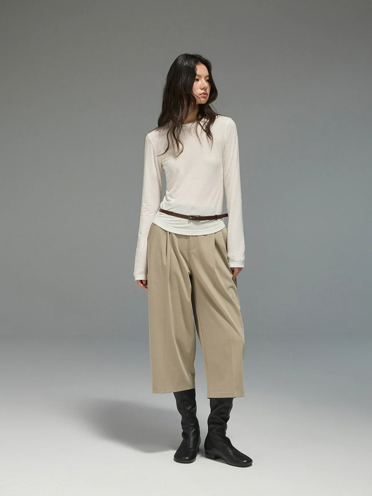 Seamed Long-Sleeve Tee - Image 4