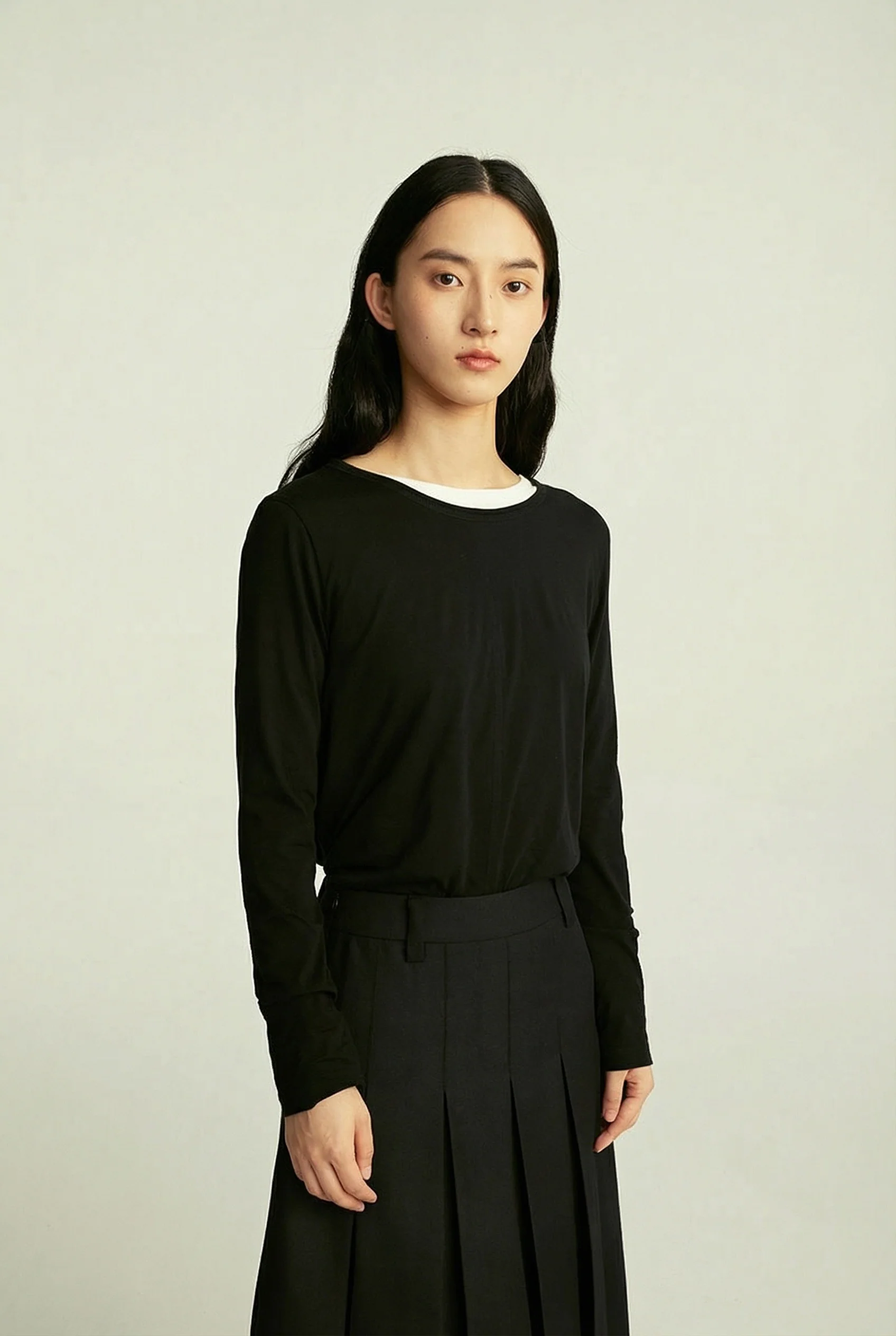 Seamed Long Sleeve Top - Image 2