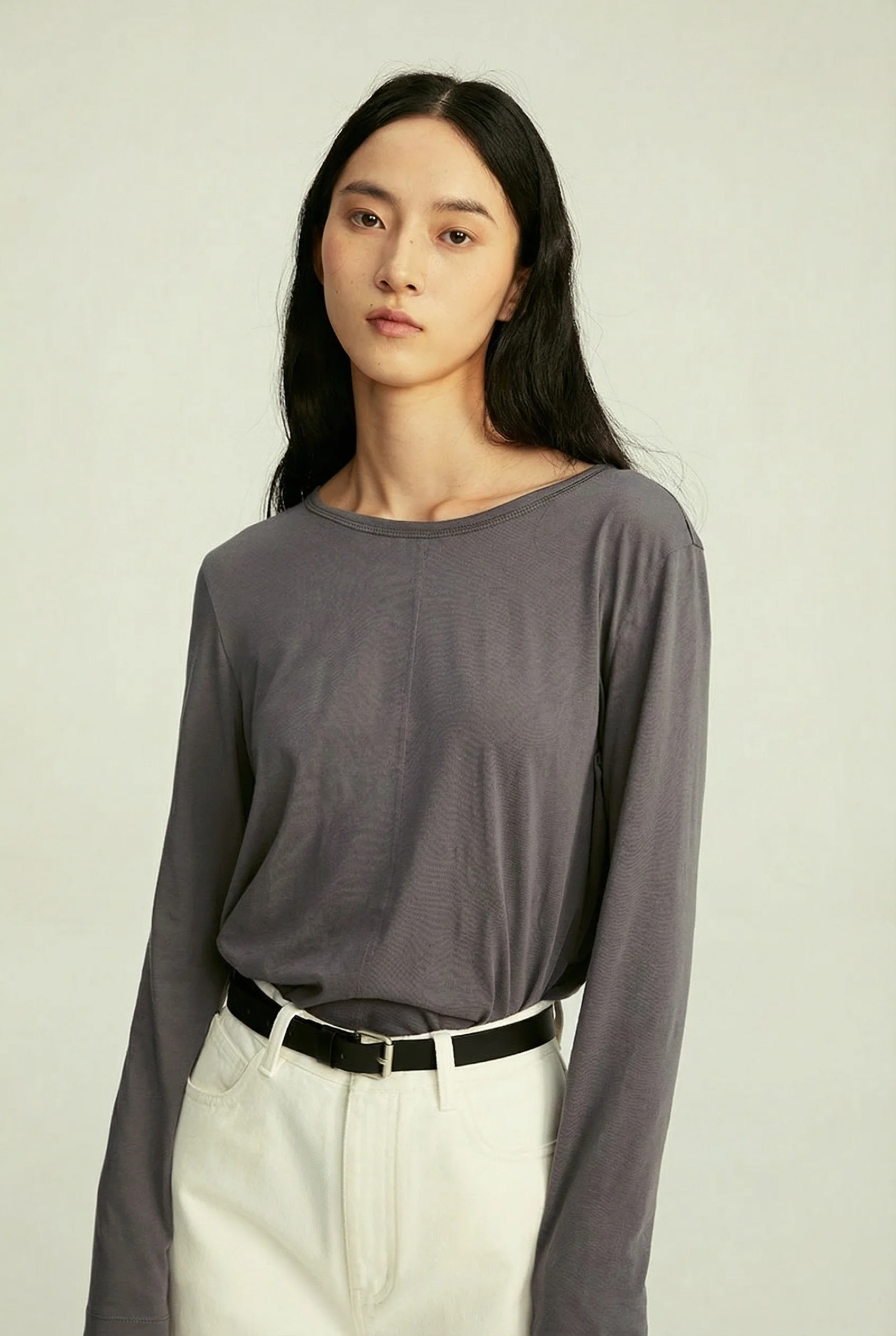 Seamed Long Sleeve Top - Image 4