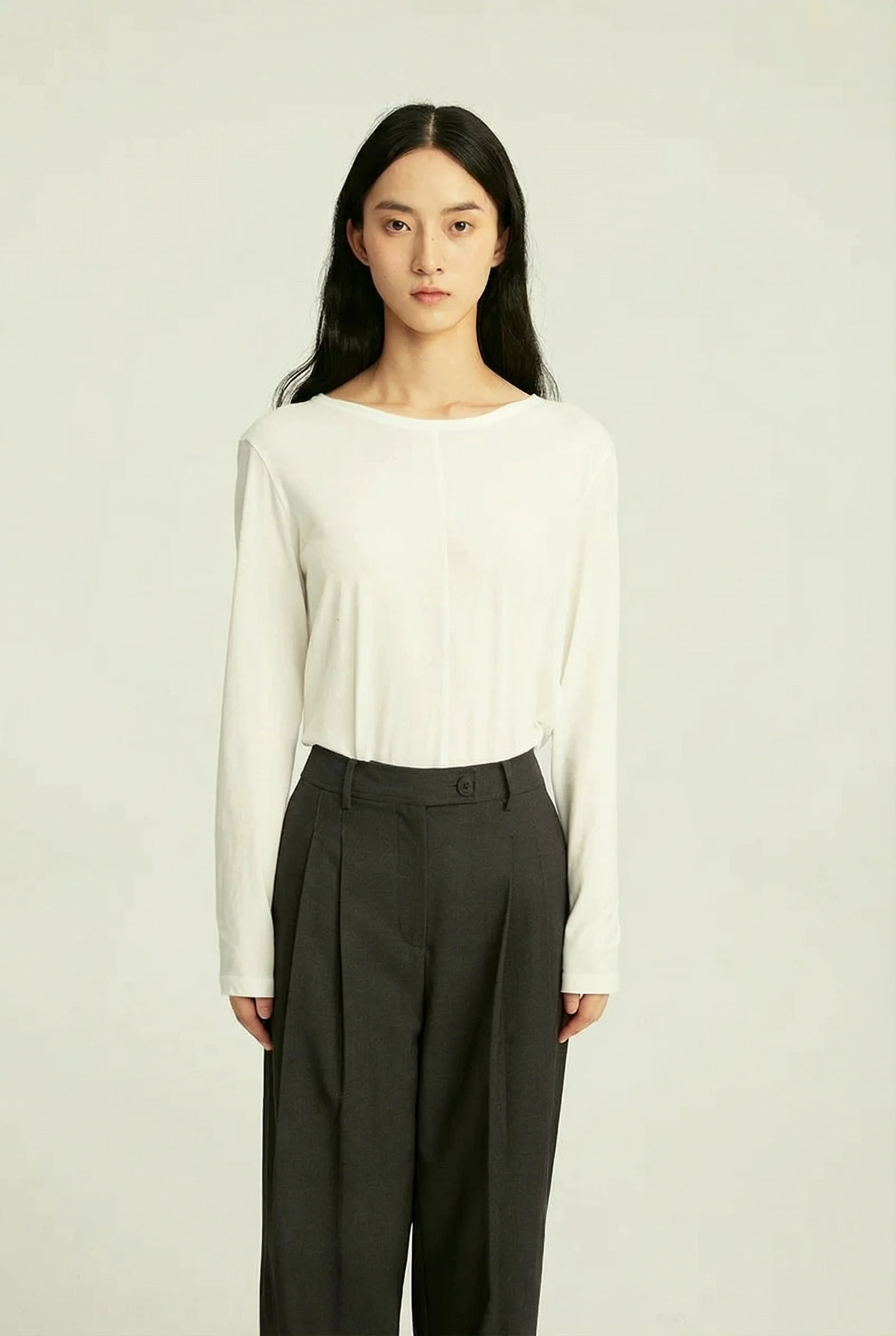 Seamed Long Sleeve Top - Image 6