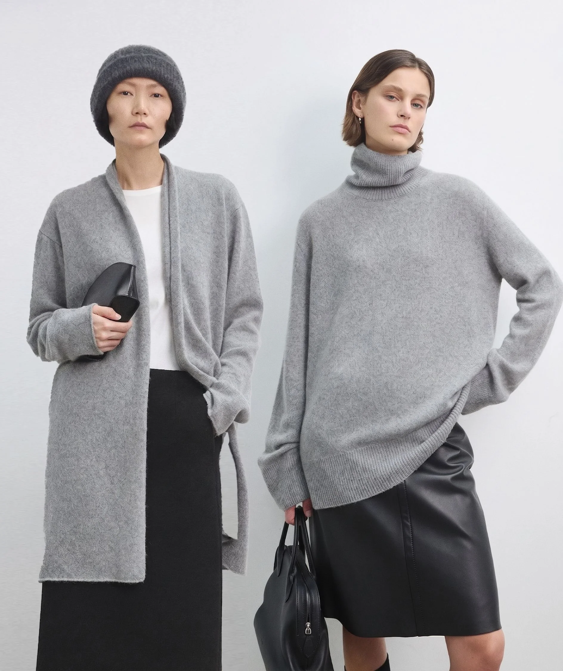 Seamless Turtleneck Sweater