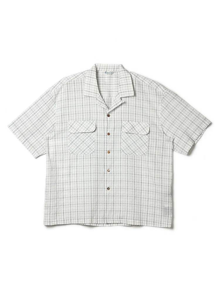 Seersucker Camp-Collar Shirt - Image 5