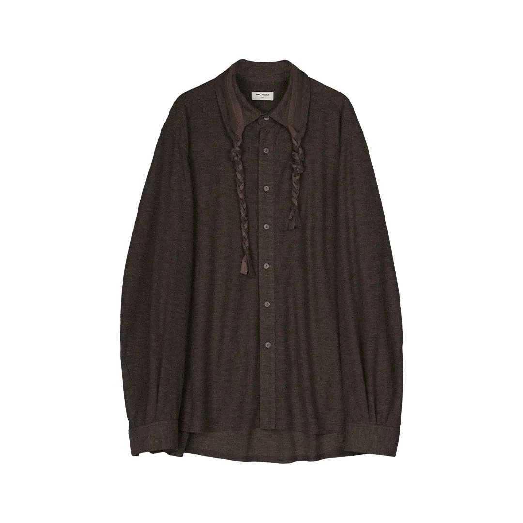 Sennit Collar Knit Shirt - Image 6