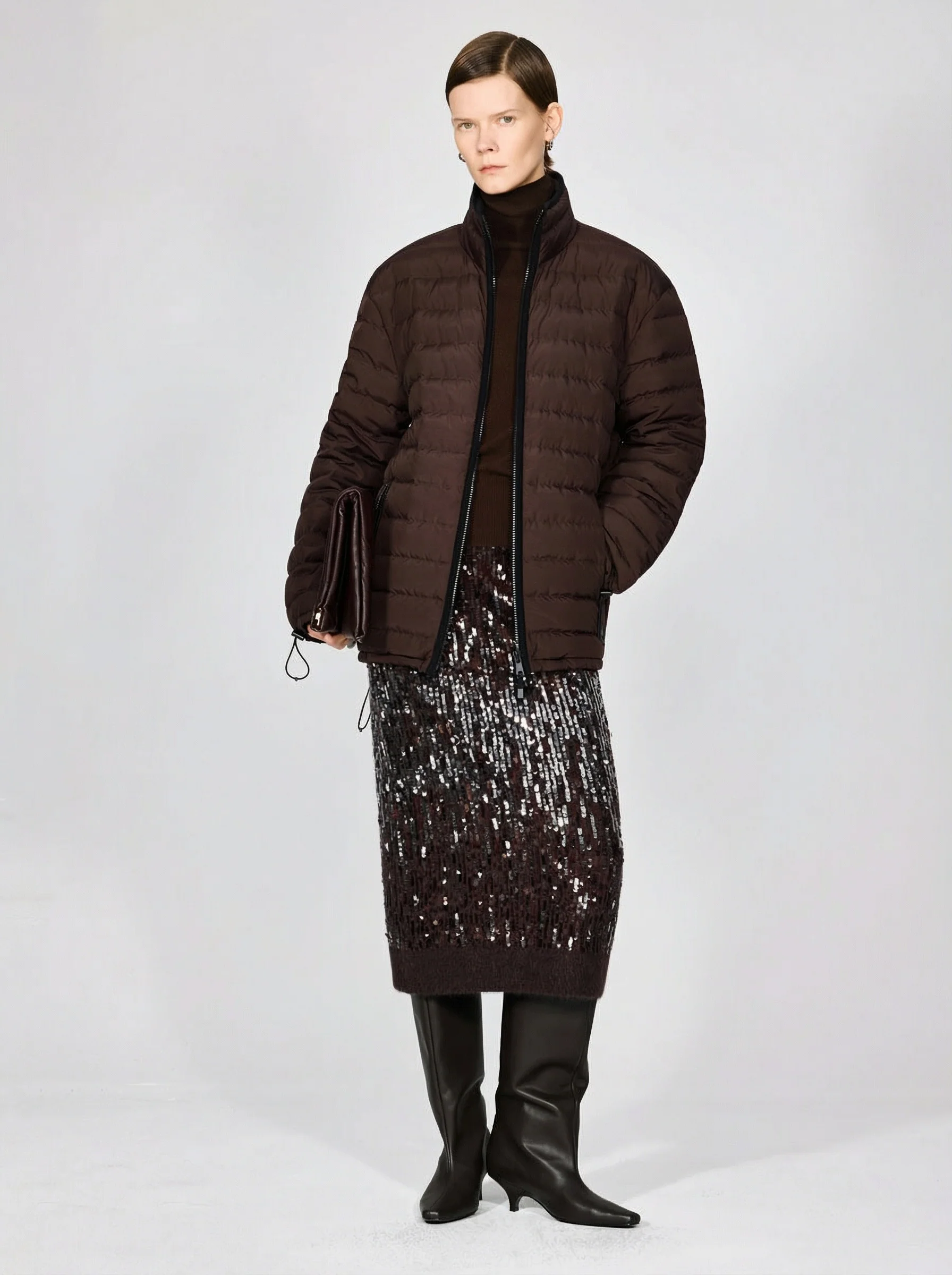 Sequin Midi Skirt - Image 2