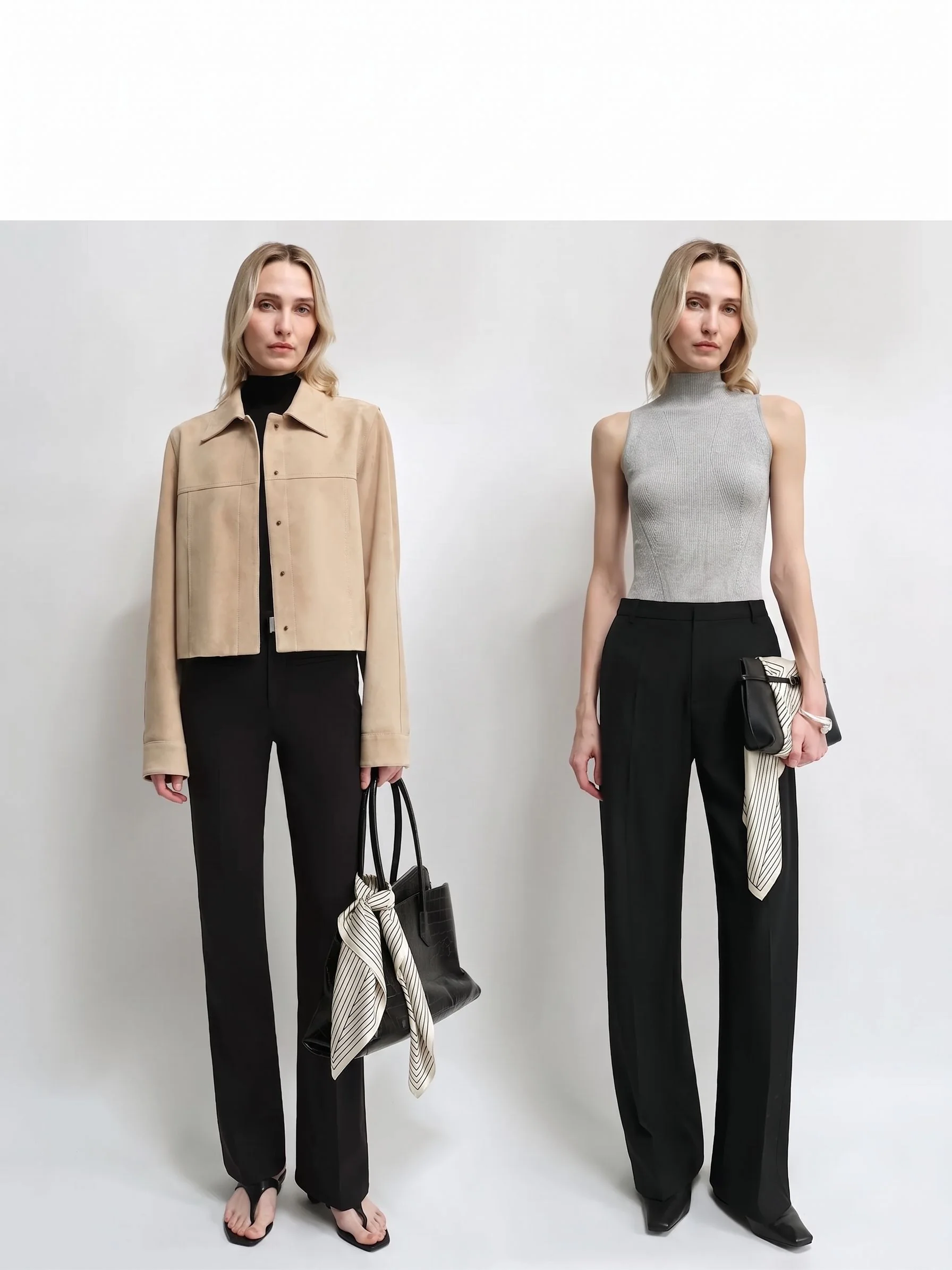 Sequin Ribbed Mockneck Top - Image 4