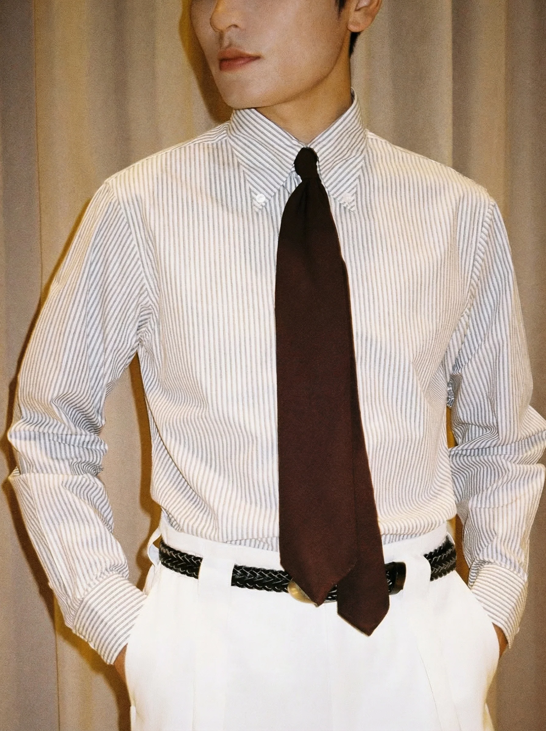 Seven-Fold Wool Tie