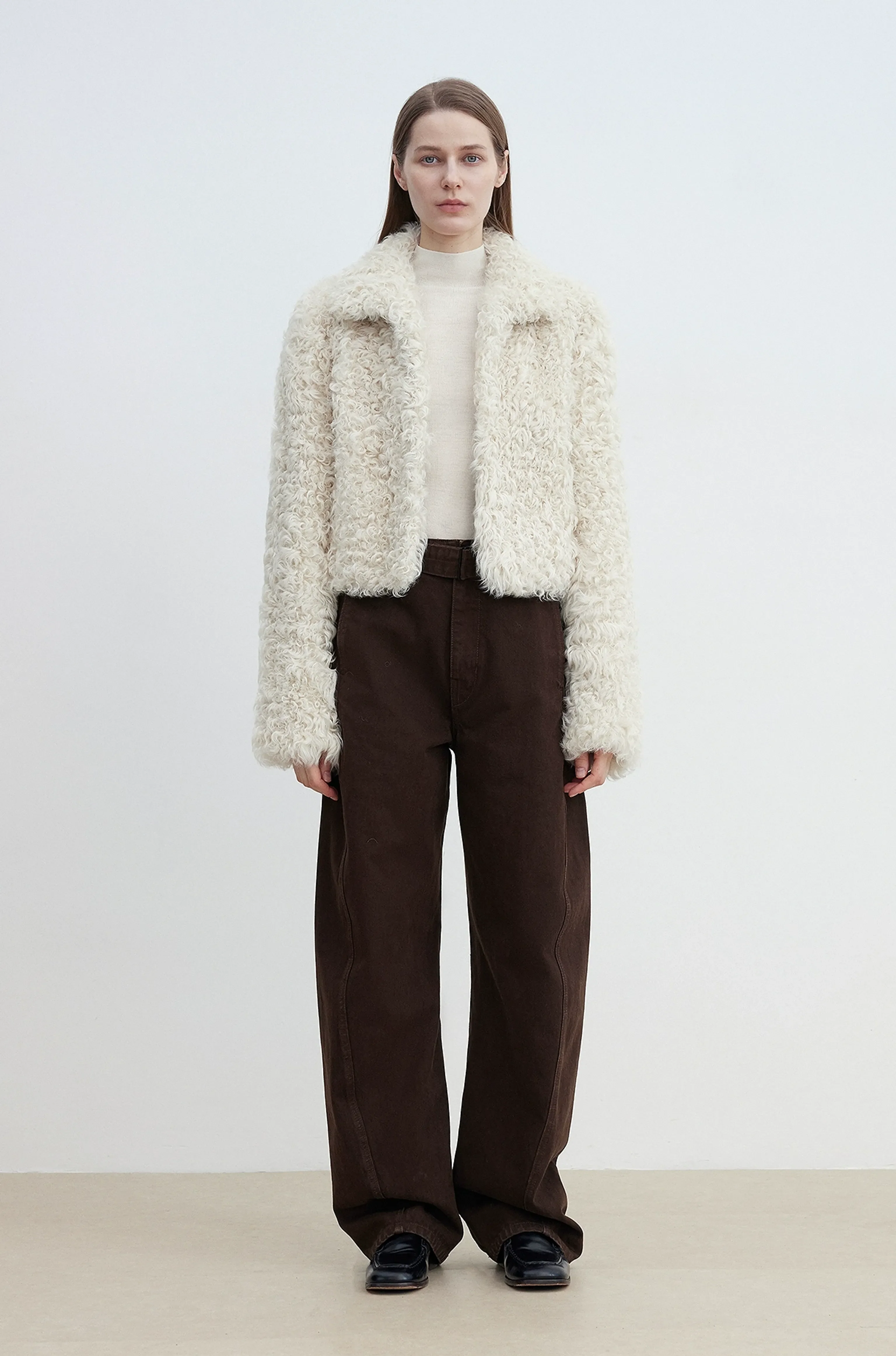 Shadow Dance Washed Wide-Leg Trousers - Image 5