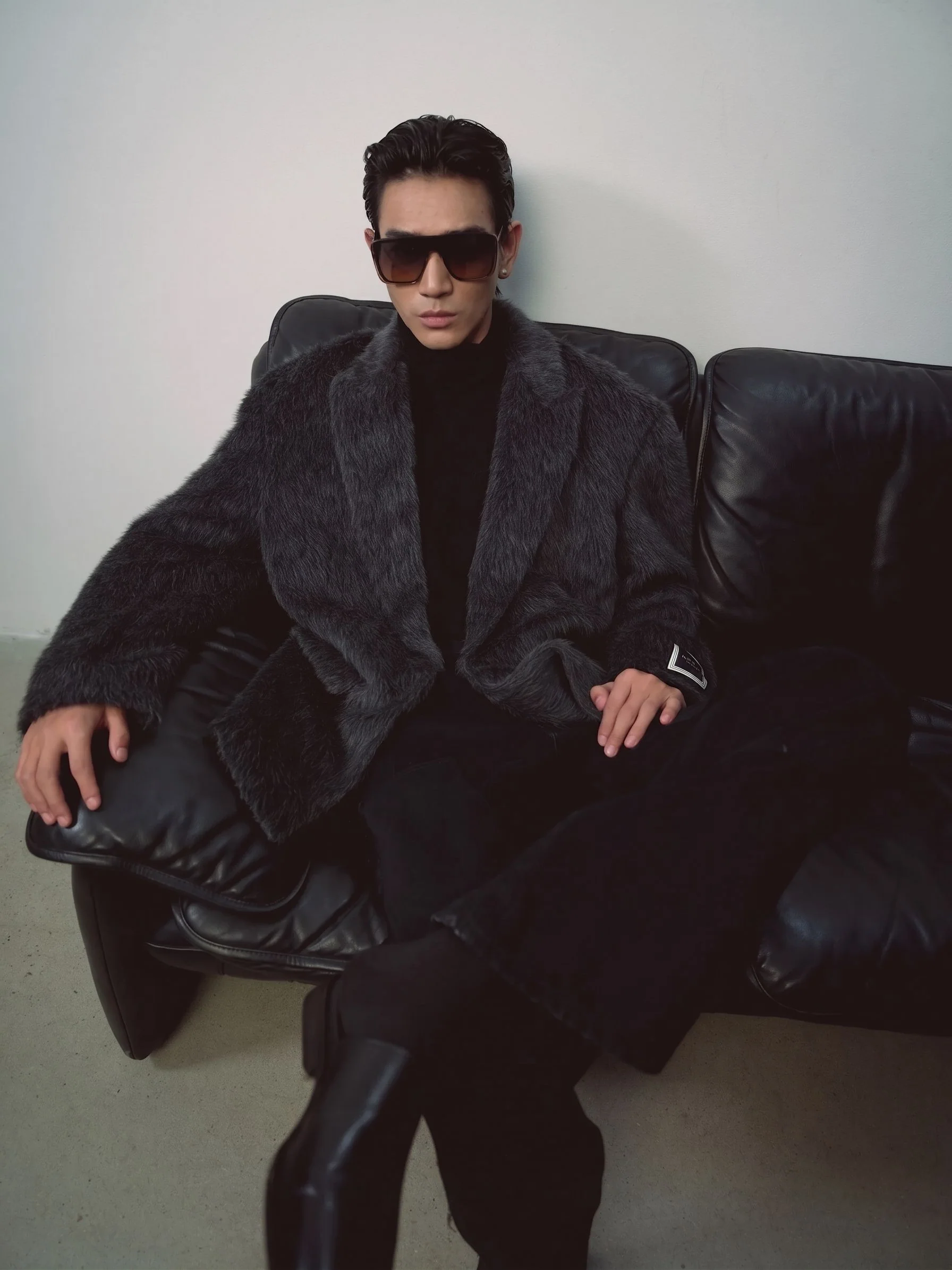 Shaggy Blazer Jacket