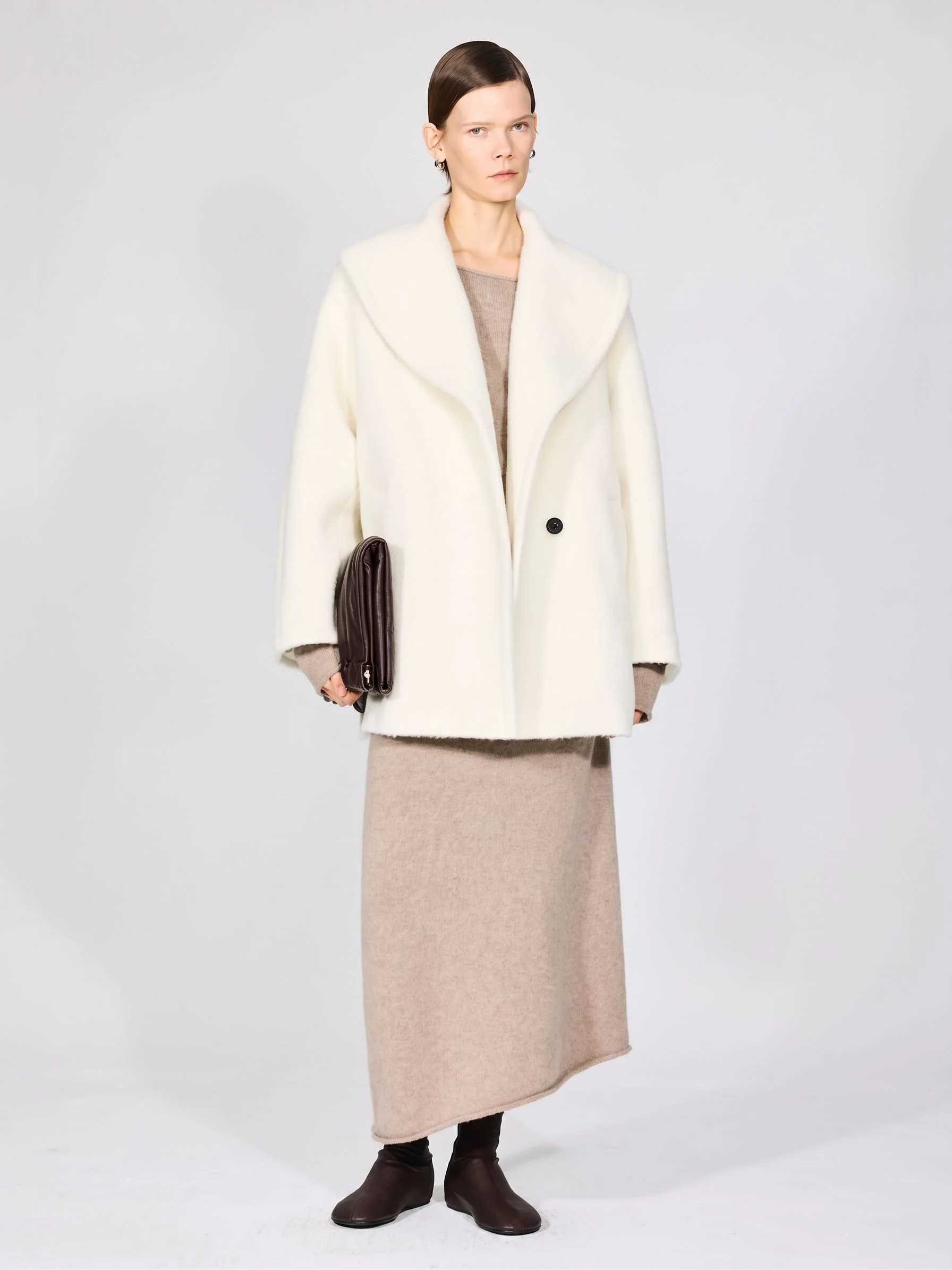 Shawl Collar Coat - Image 2