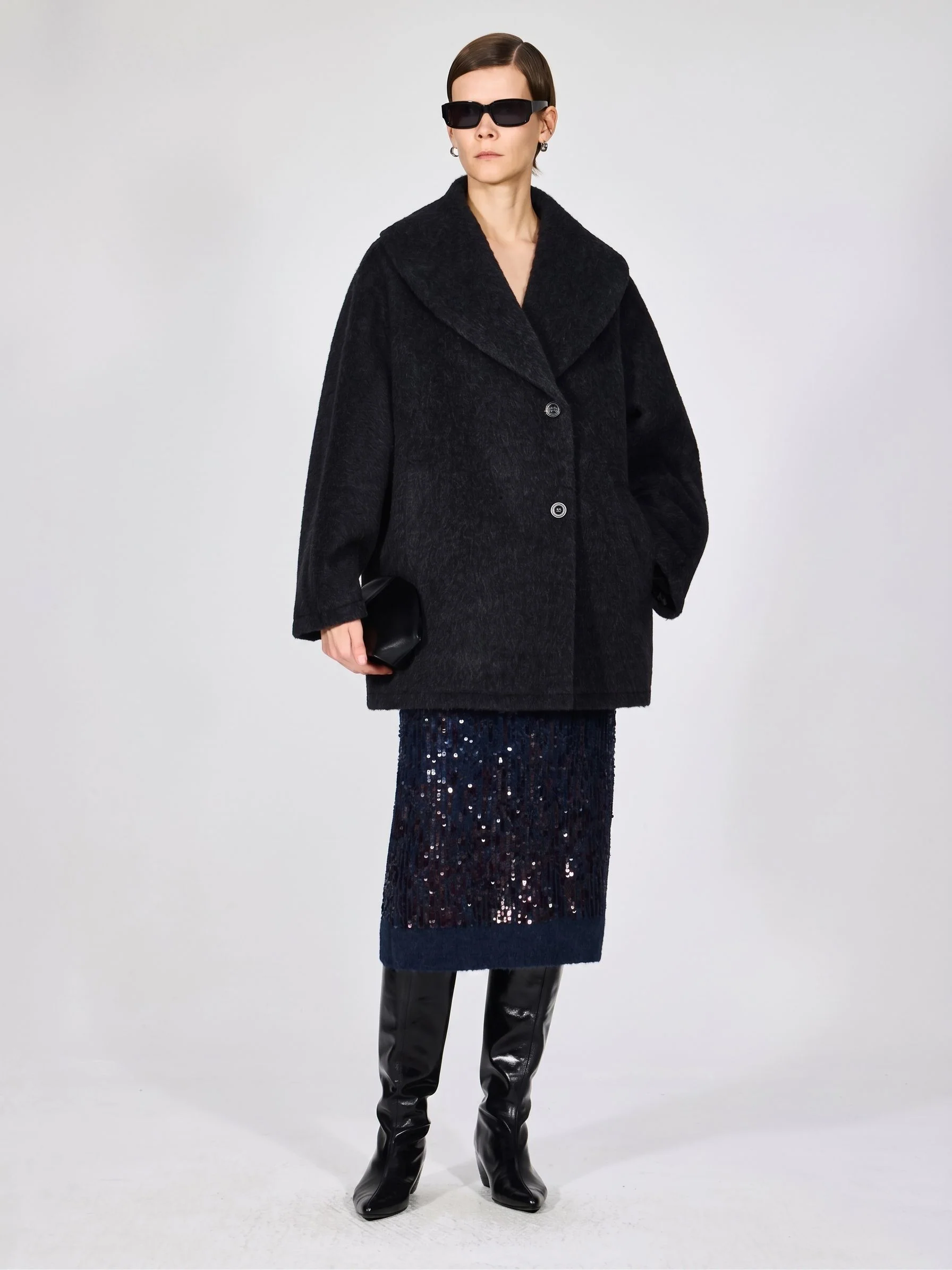 Shawl Collar Coat - Image 3