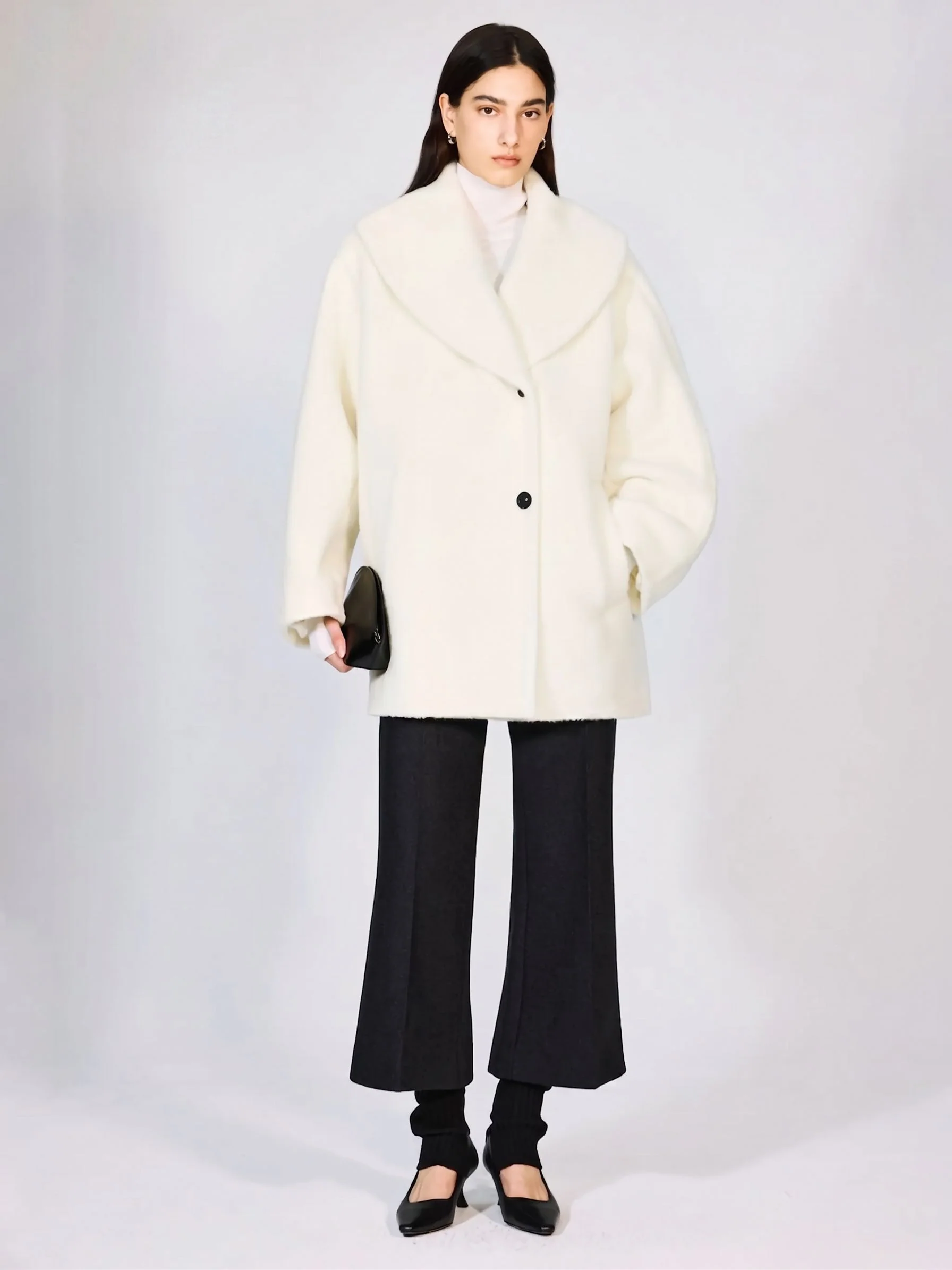 Shawl Collar Coat - Image 4