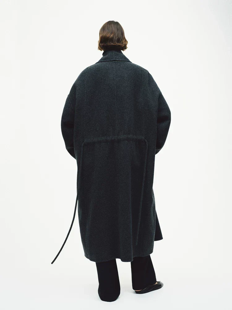Shawl Wrap Coat - Image 3
