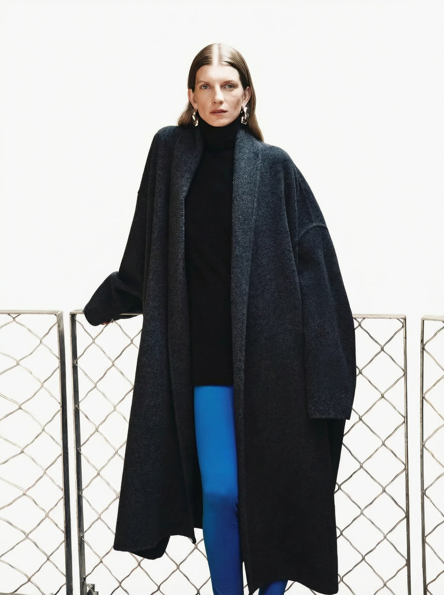 Shawl Wrap Coat - Image 4