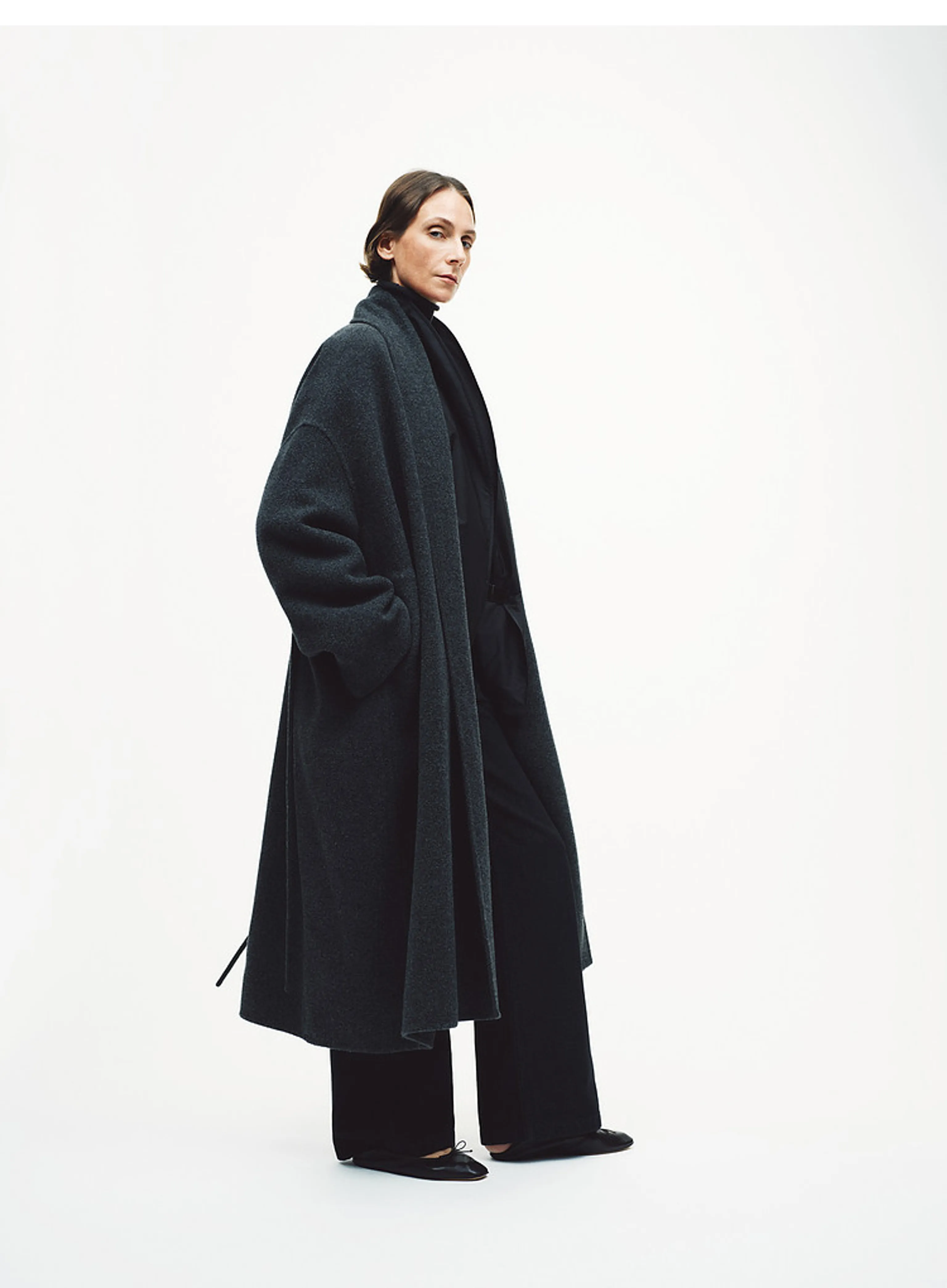 Shawl Wrap Coat - Image 5