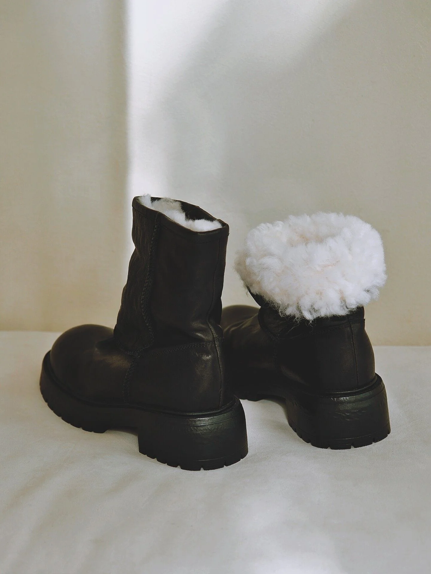 Shearling Ankle Boots - Image 2
