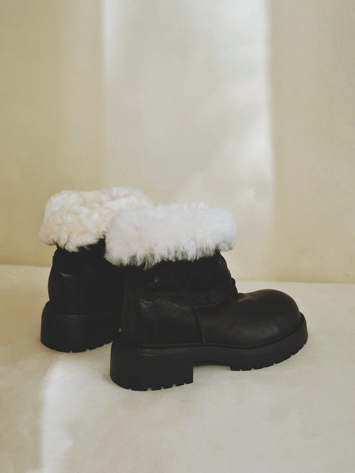Shearling Ankle Boots - Image 4