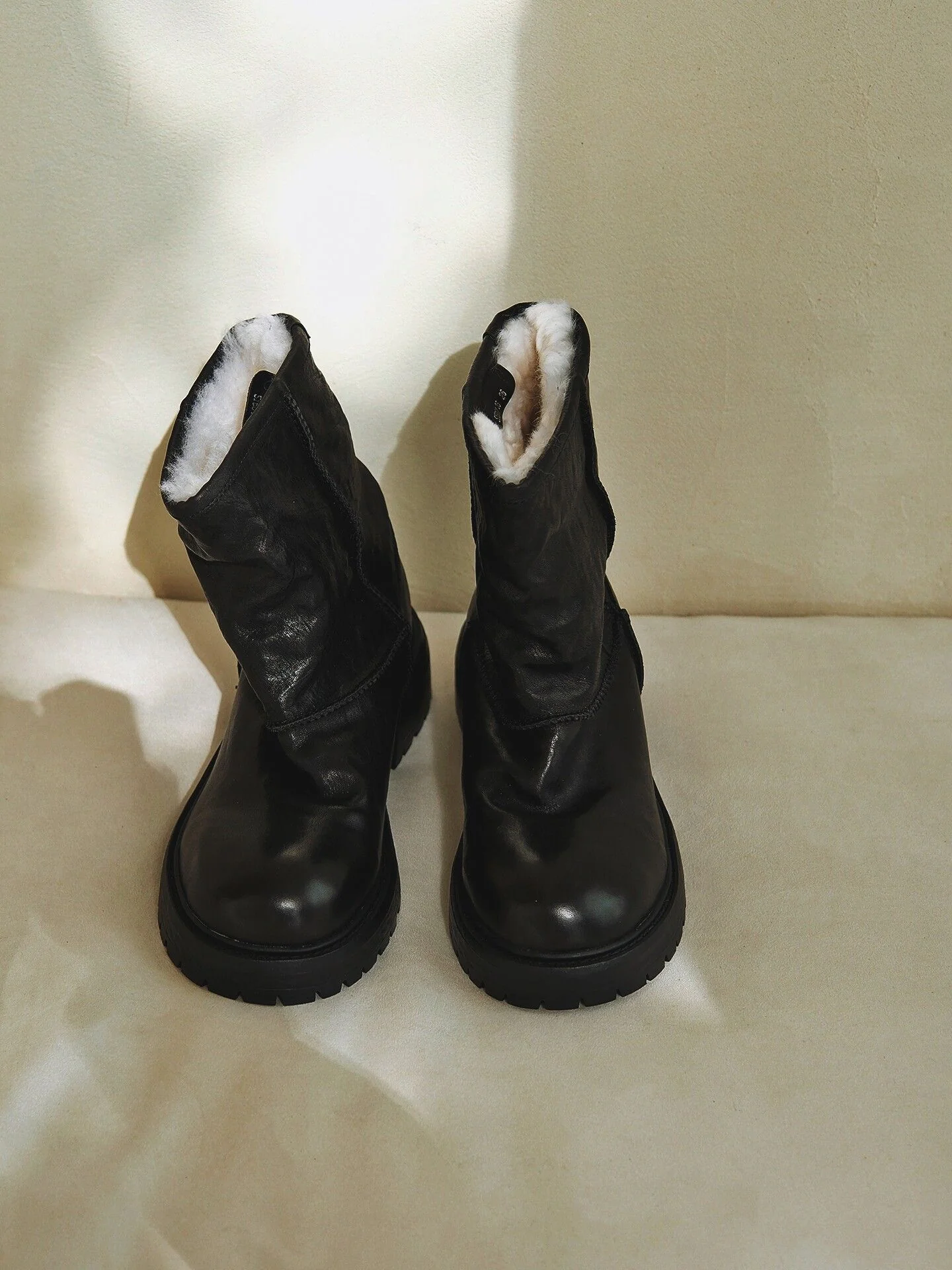 Shearling Ankle Boots - Image 5
