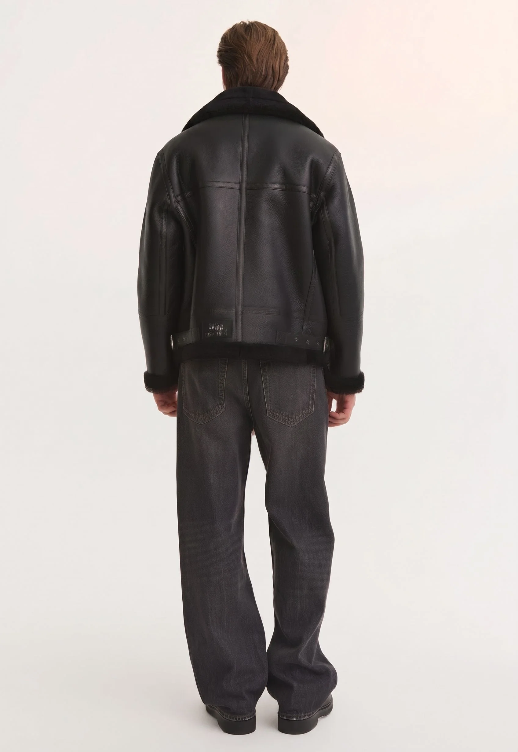 Shearling Aviator Jacket - Image 5