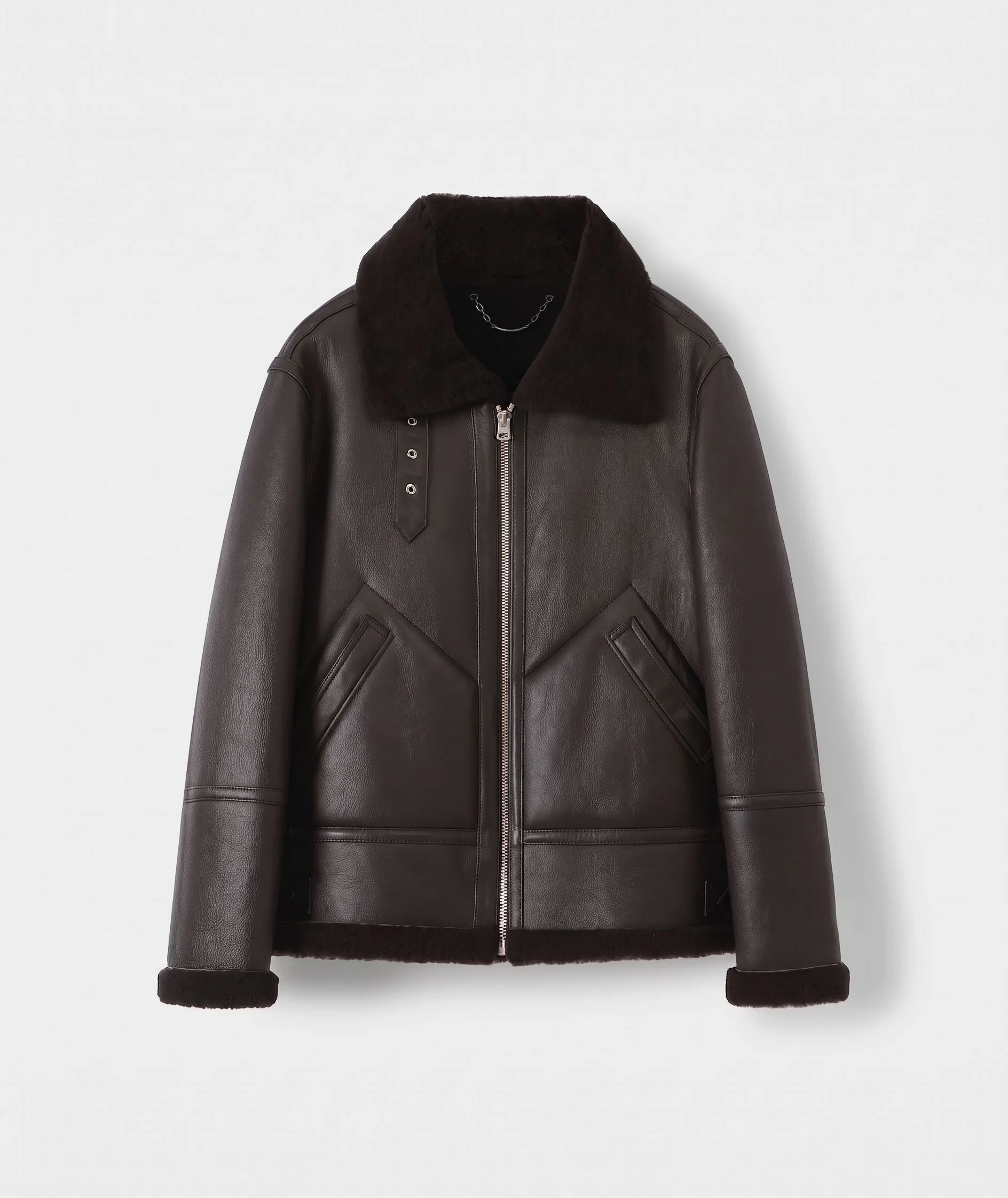 Shearling Aviator Jacket - Image 7