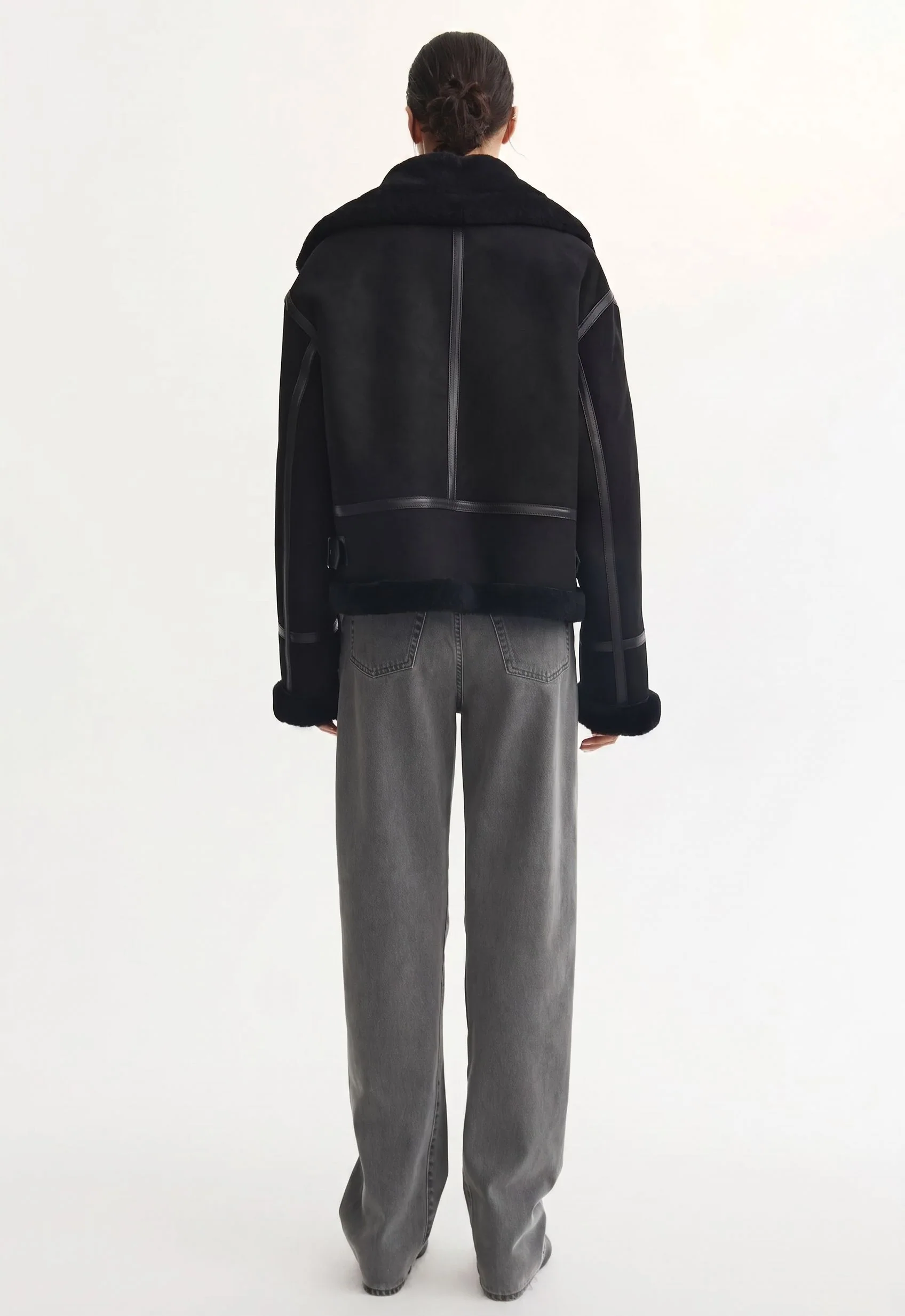 Shearling Aviator Jacket - Image 5