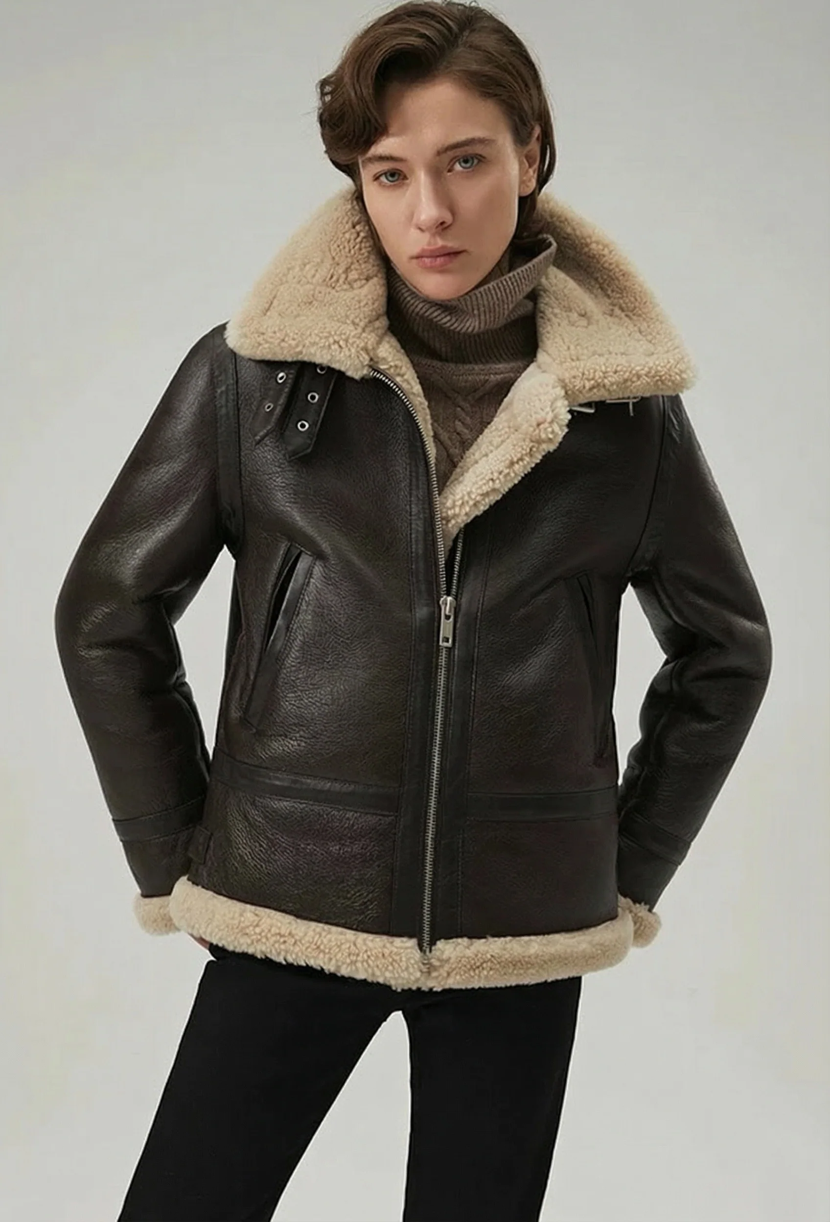 Shearling Aviator Jacket