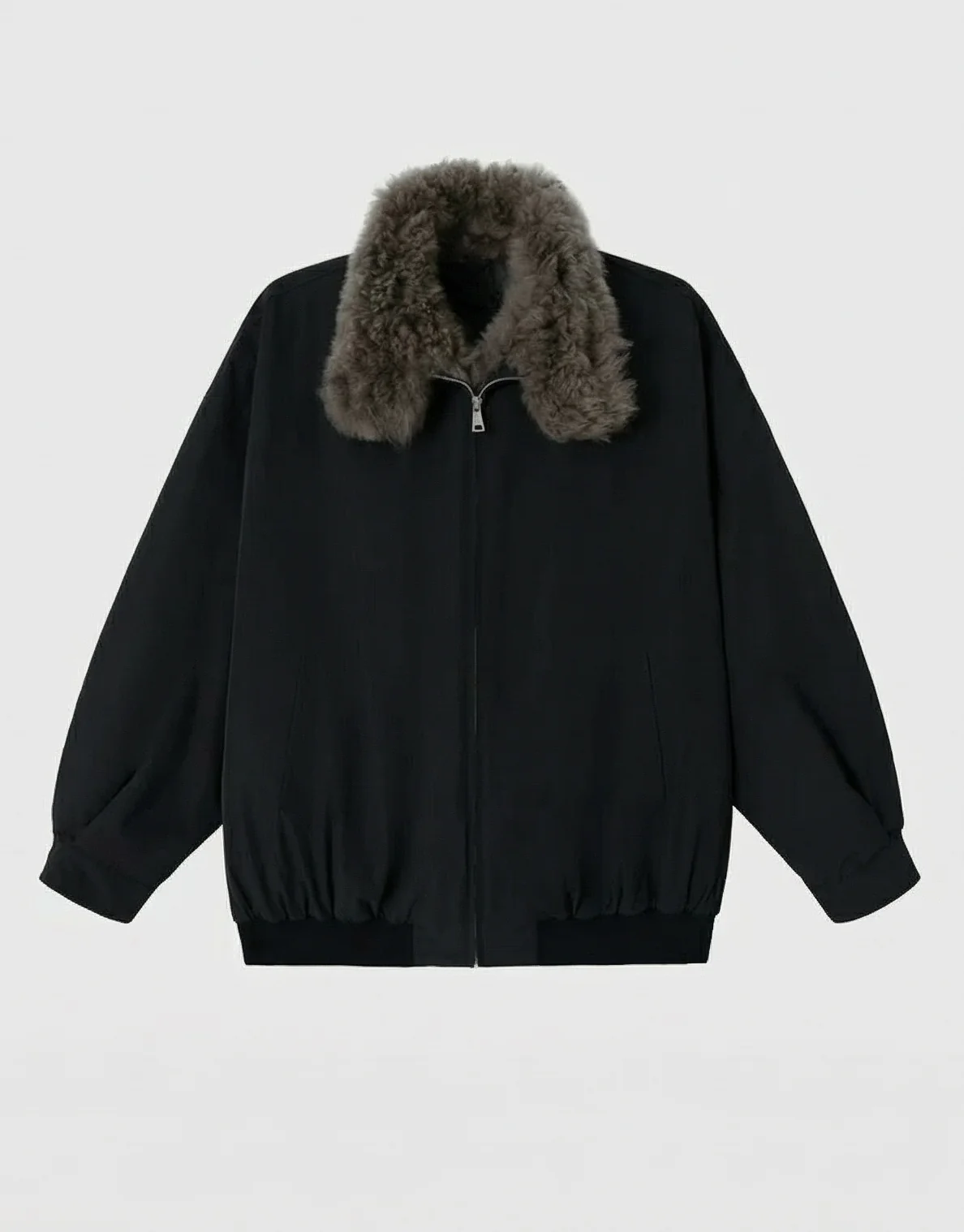 Shearling Collar Bomber - Image 5