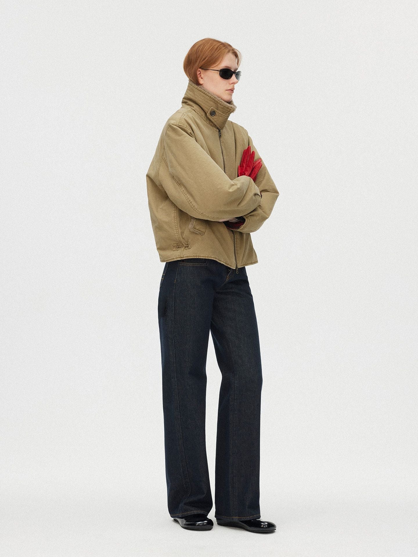 Shearling Collar Bomber - Image 5