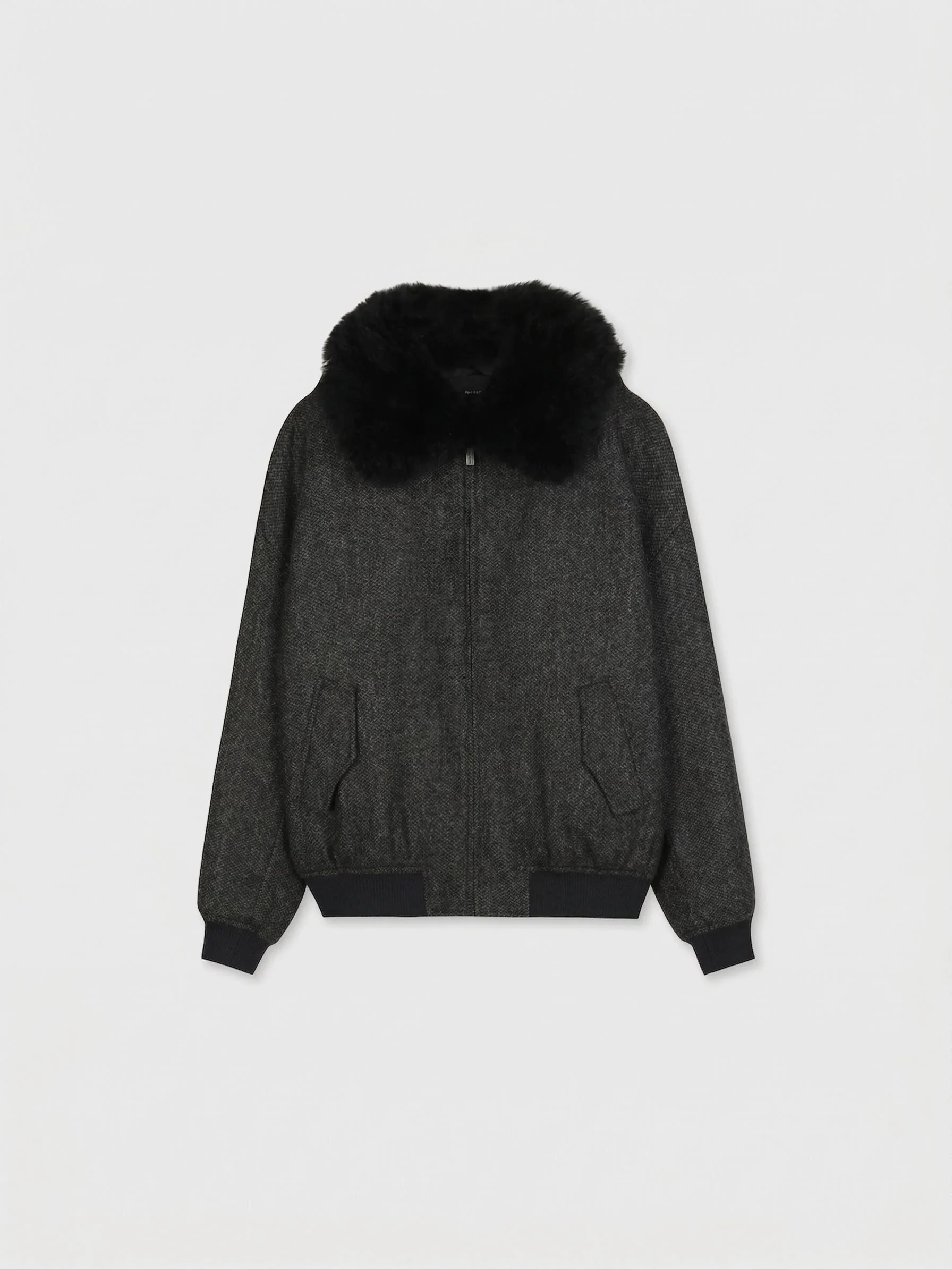 Shearling Collar Bomber - Image 6