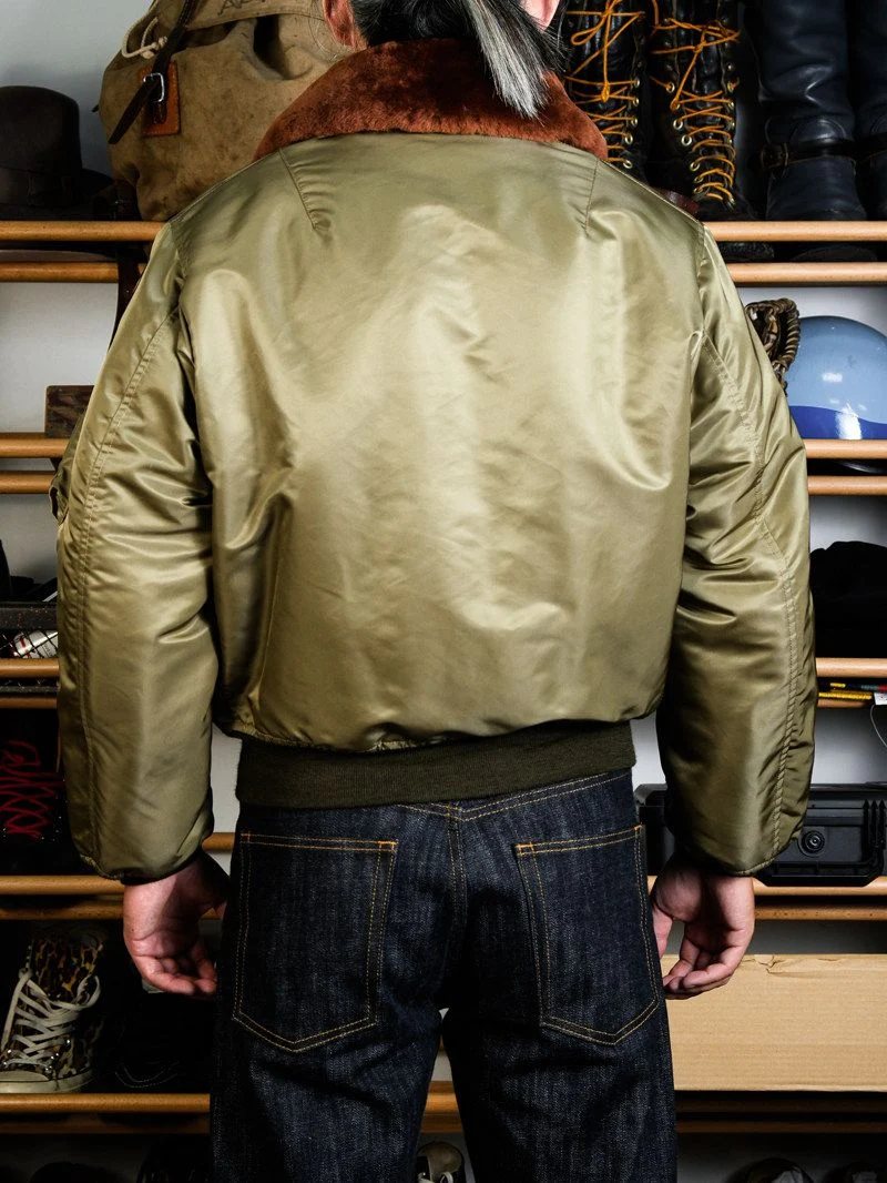 Shearling Collar Bomber - Image 2