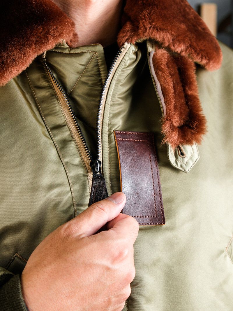Shearling Collar Bomber - Image 5