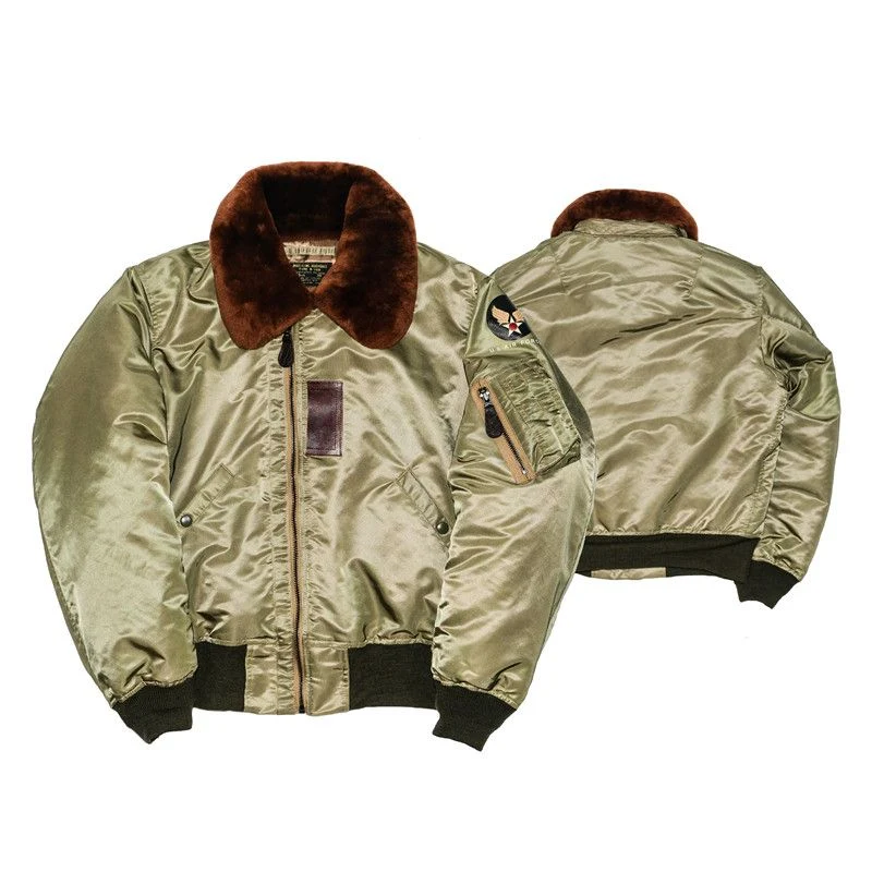 Shearling Collar Bomber - Image 6