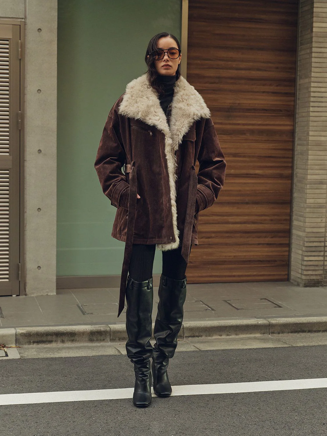 Shearling Collar Parka - Image 4