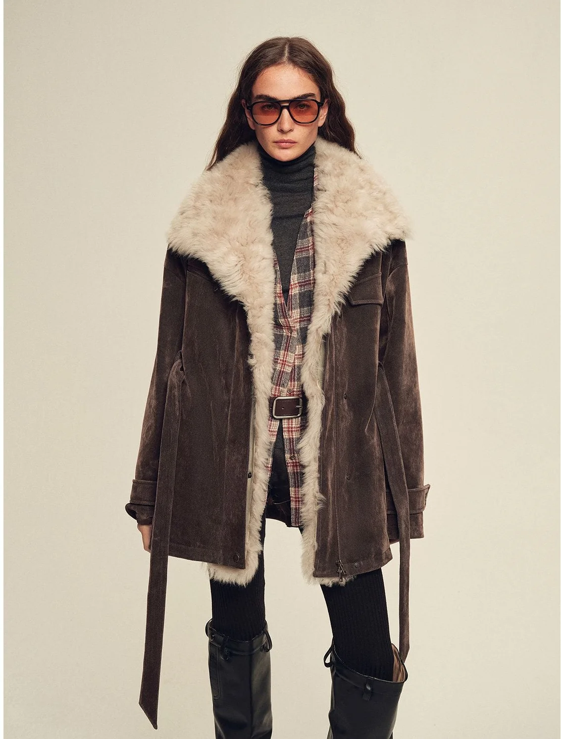 Shearling Collar Parka - Image 6