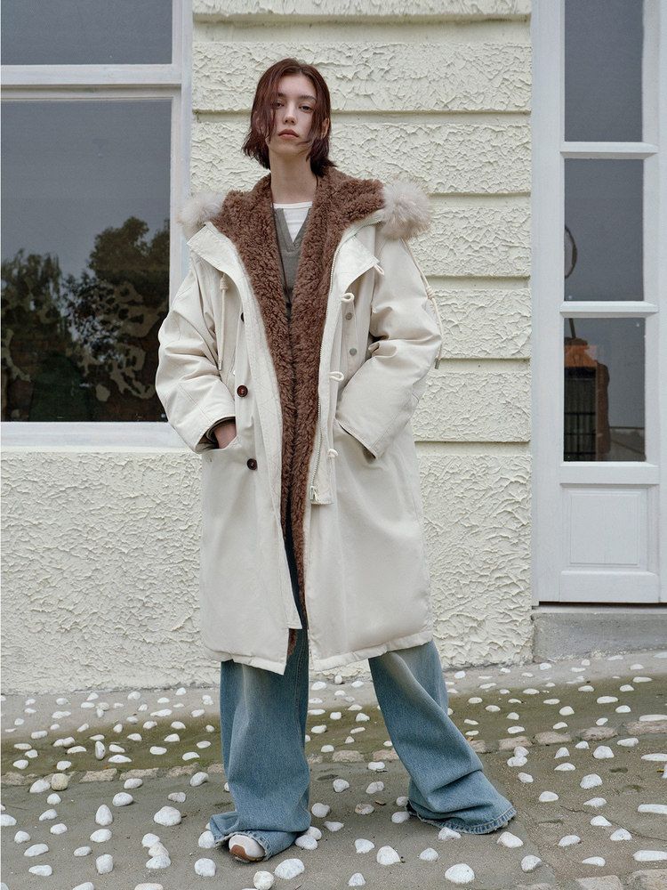 Shearling Hooded Parka - Image 4