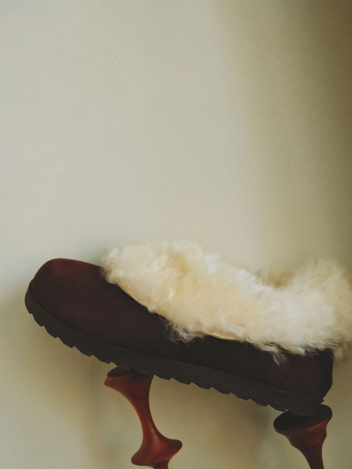 Shearling Mule Slippers - Image 2