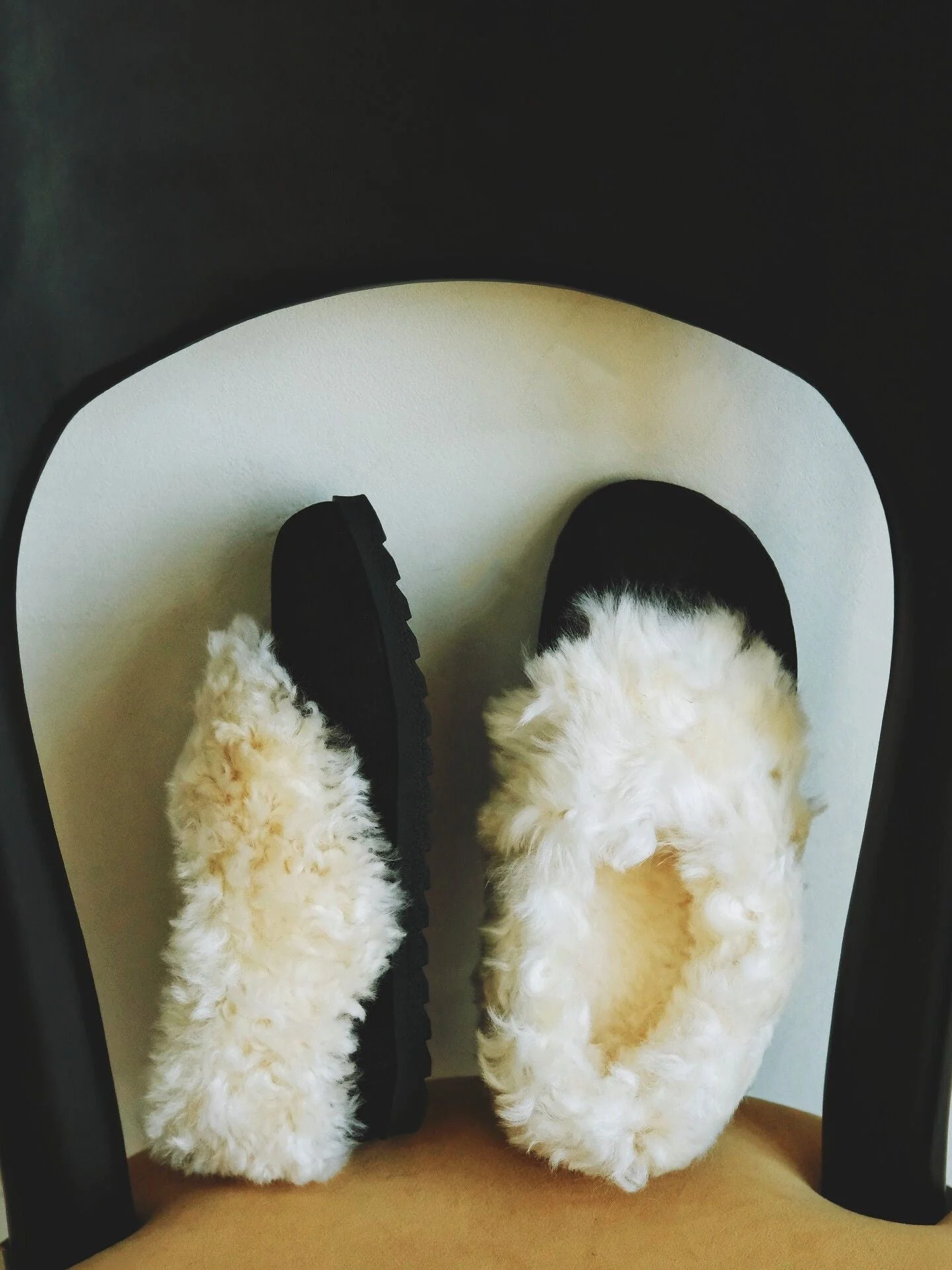 Shearling Mule Slippers - Image 5