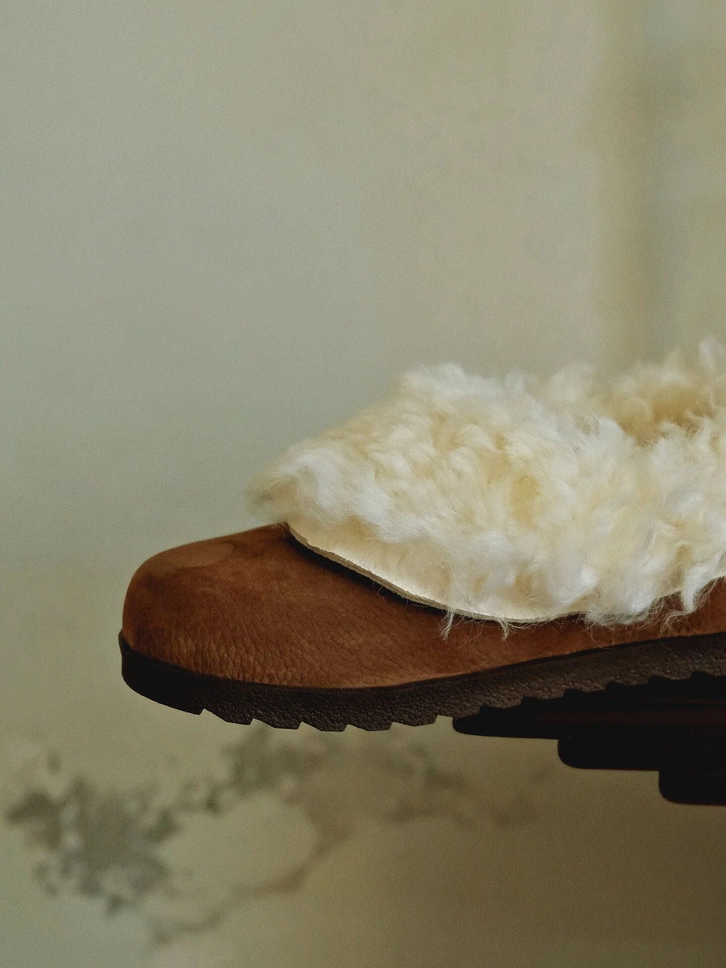 Shearling Mule Slippers - Image 8