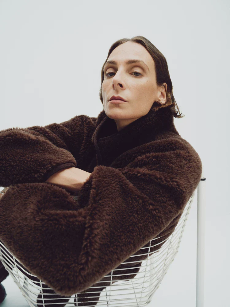 Shearling Snap Jacket - Image 3