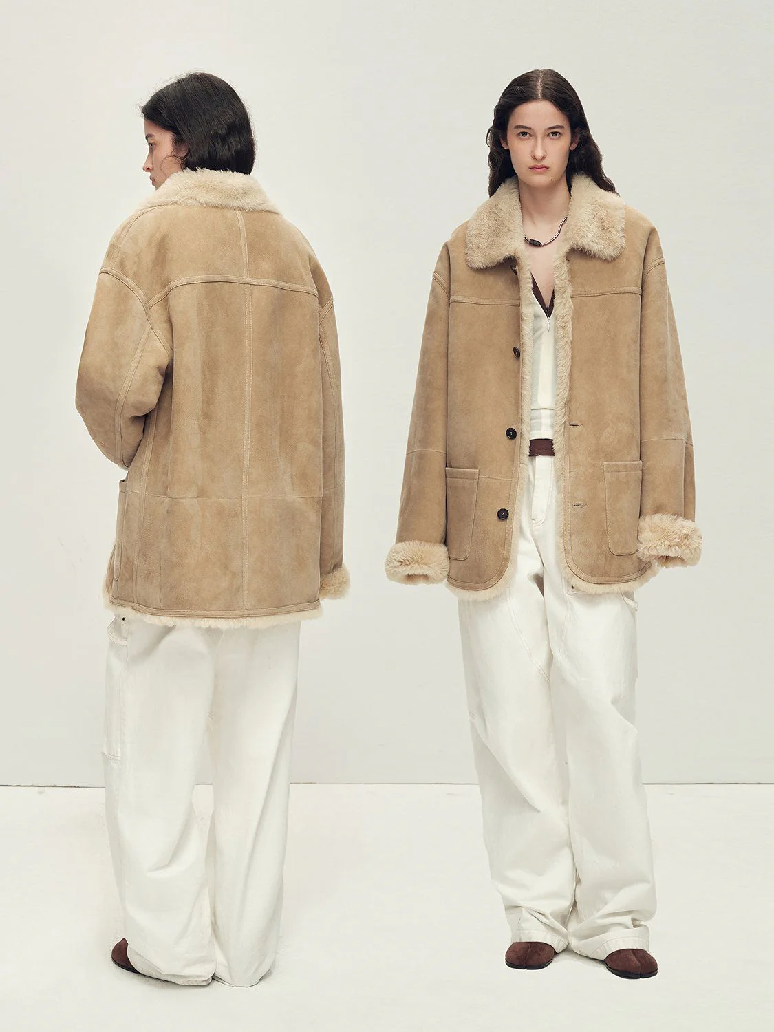 Shearling Trim Jacket - Image 3