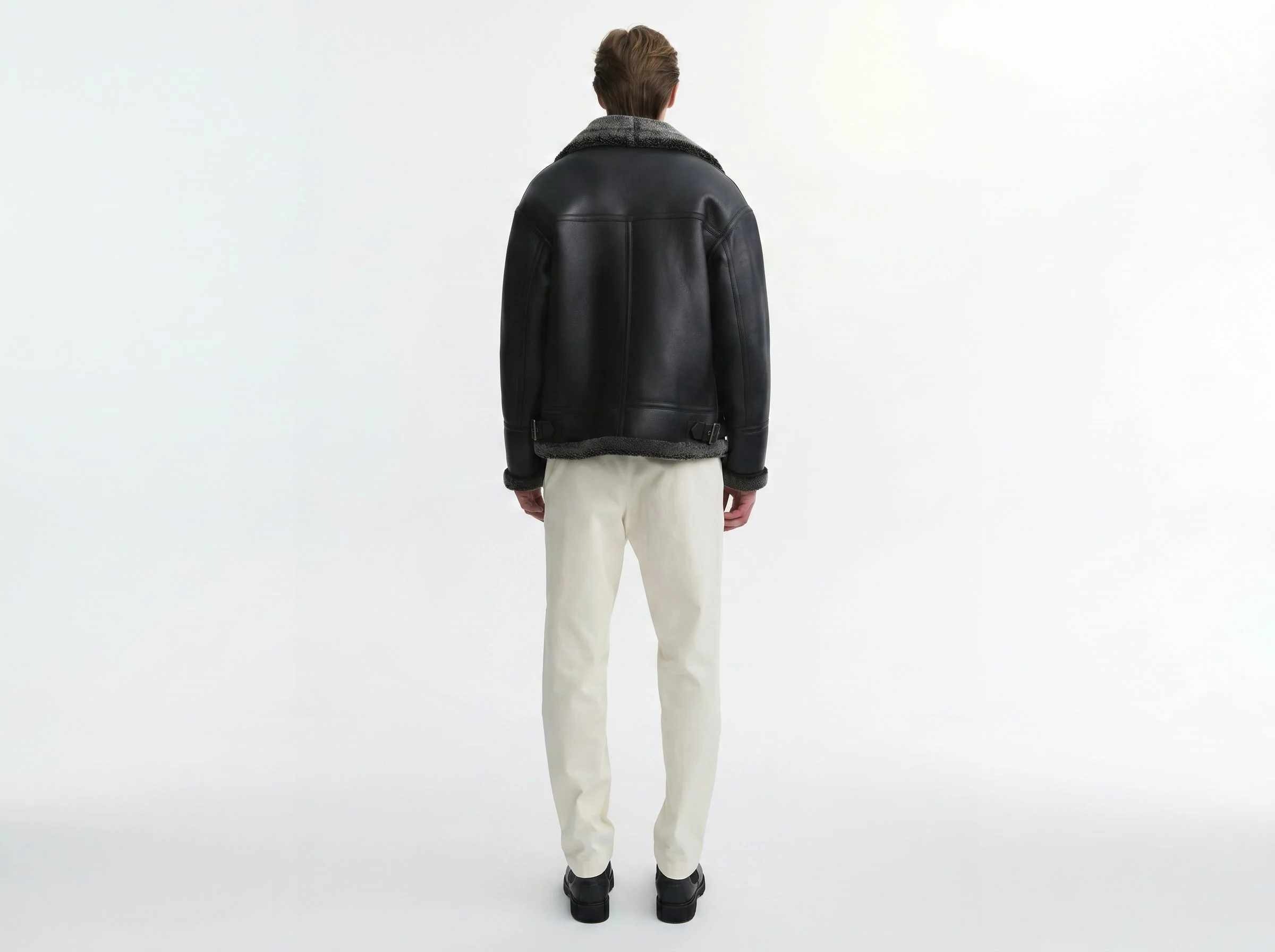Shearling-Trim Jacket - Image 5